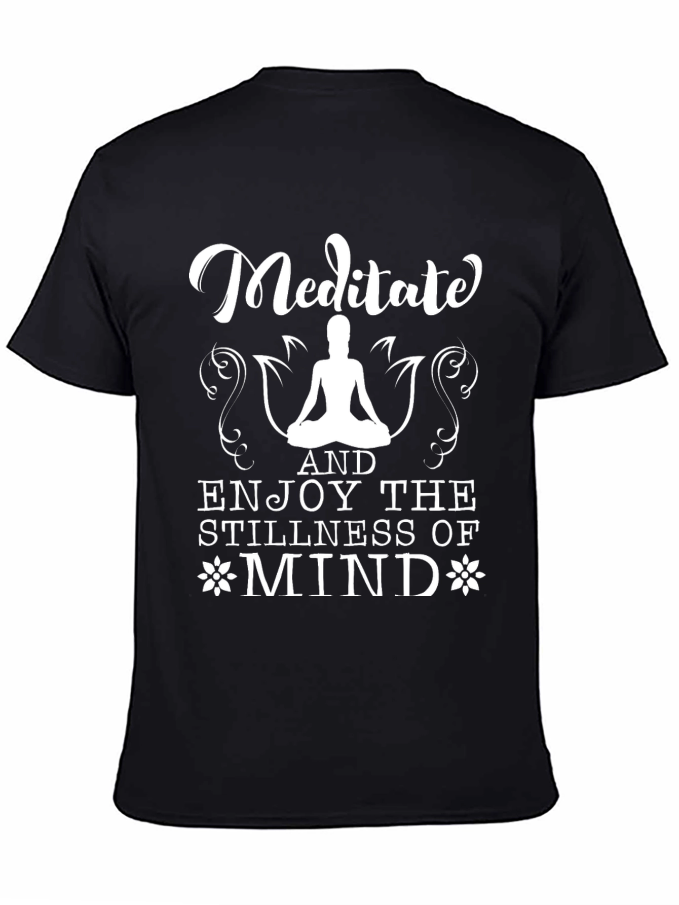 Meditate Mind T-Shirt - Black
