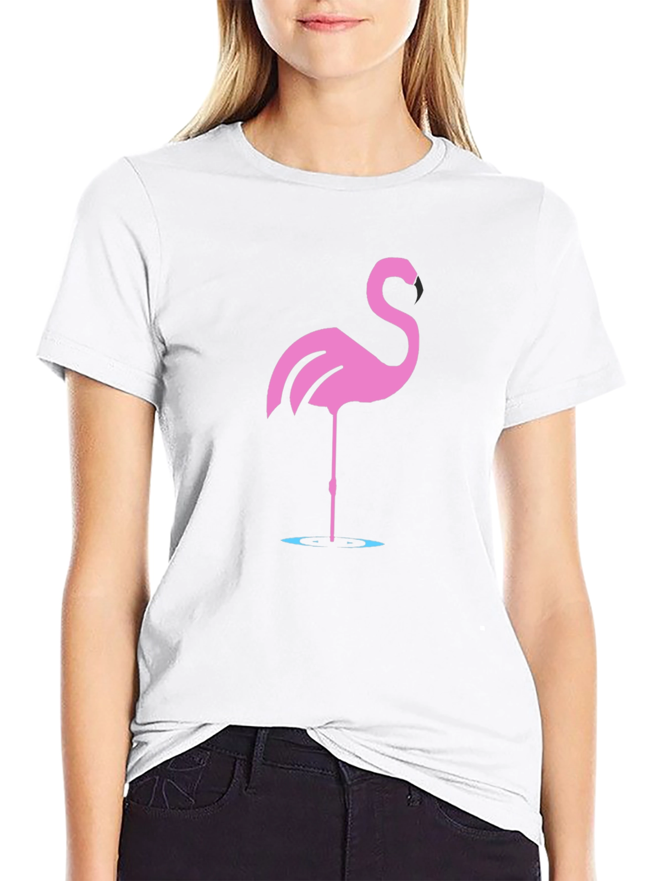 Pink Flamingo Graphic T-Shirt