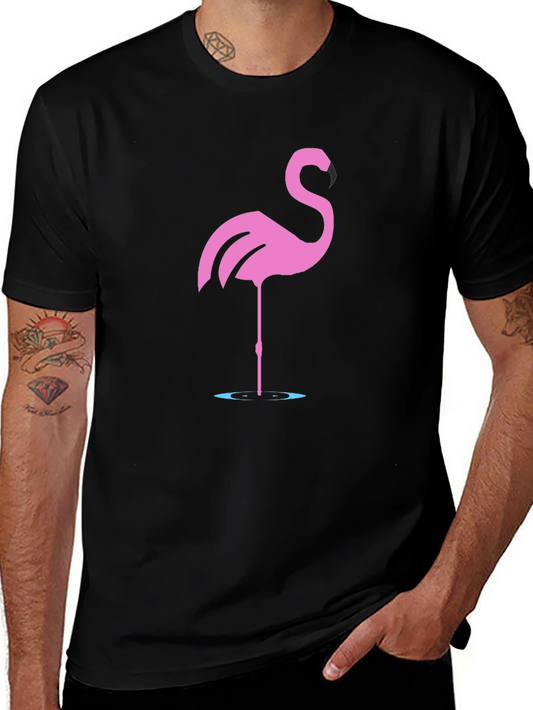 Pink Flamingo Graphic T-Shirt