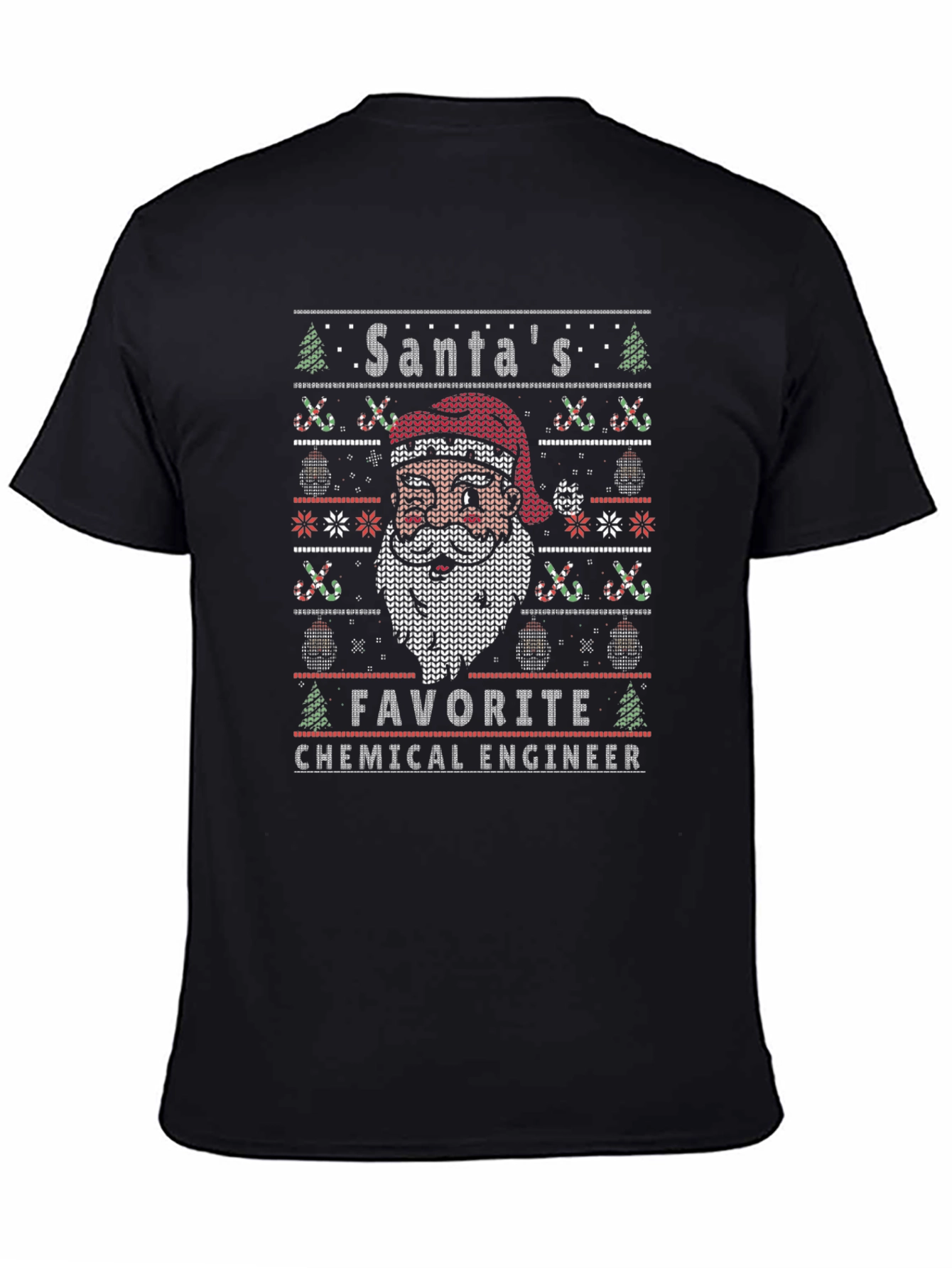 Santas Favorite Chemical Engineer Ugly Christmas Sweater T-Shirt