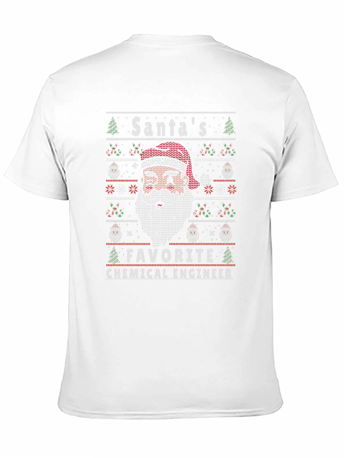 Santas Favorite Chemical Engineer Ugly Christmas Sweater T-Shirt