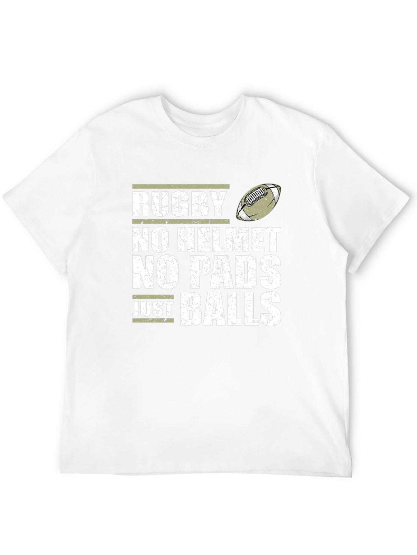 Rugby No Helmet No Pads T-Shirt