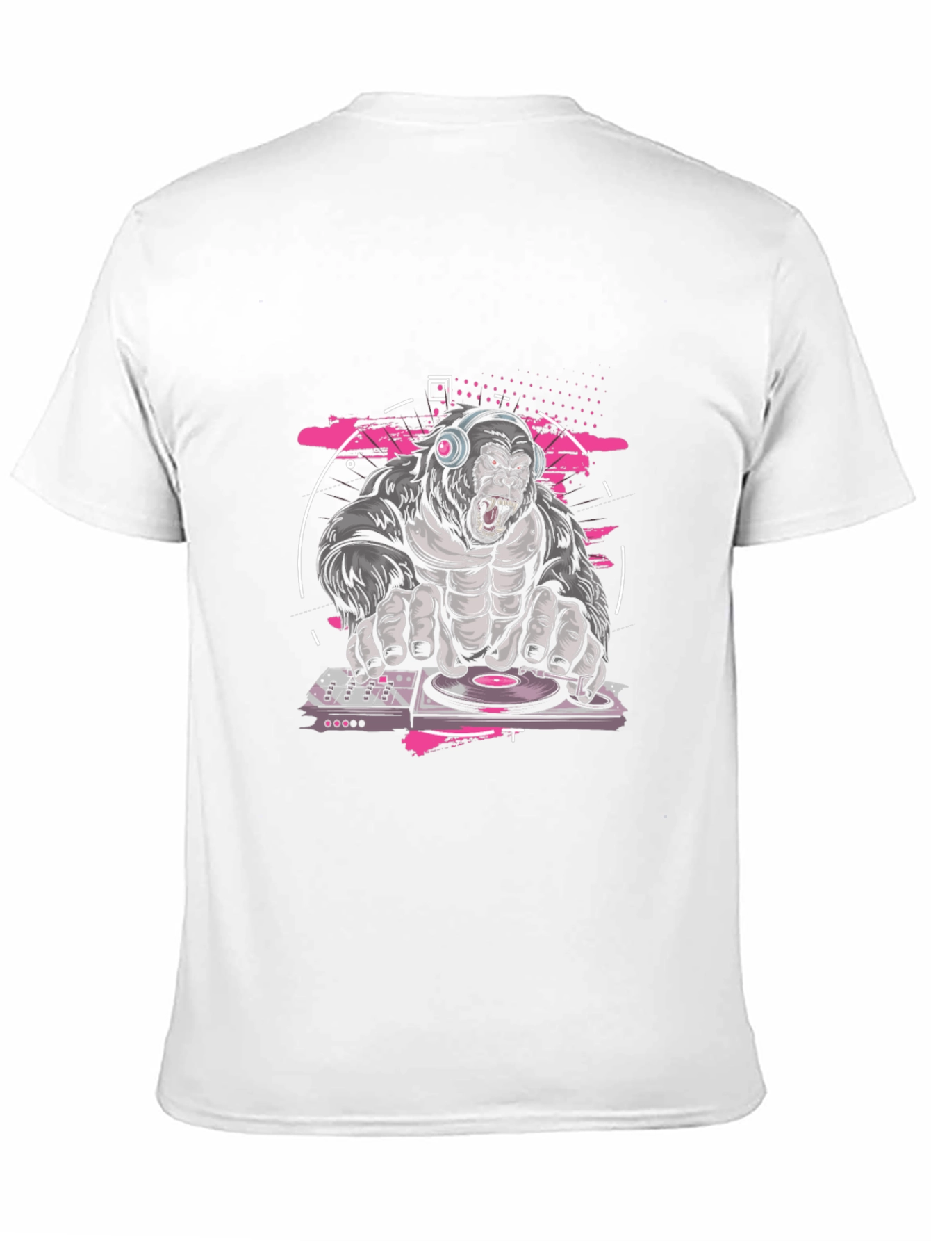 DJ Gorilla Black T-Shirt