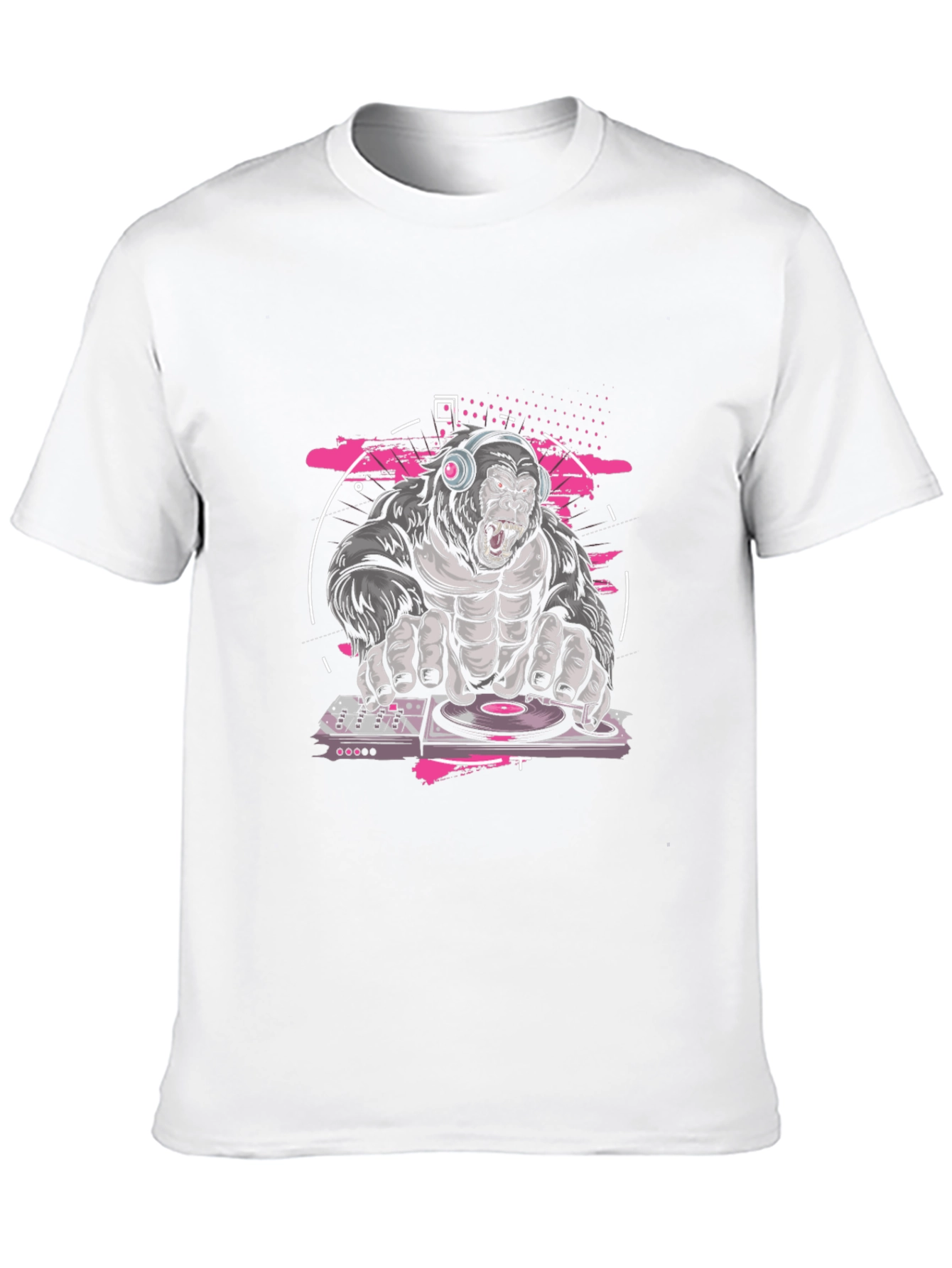 DJ Gorilla Black T-Shirt
