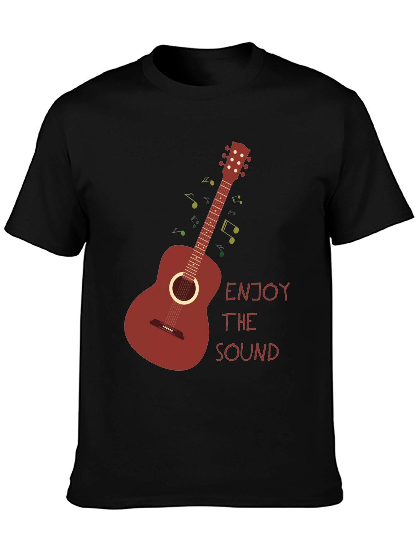 Enjoy The Sound T-Shirt - Guitar Graphic Tee