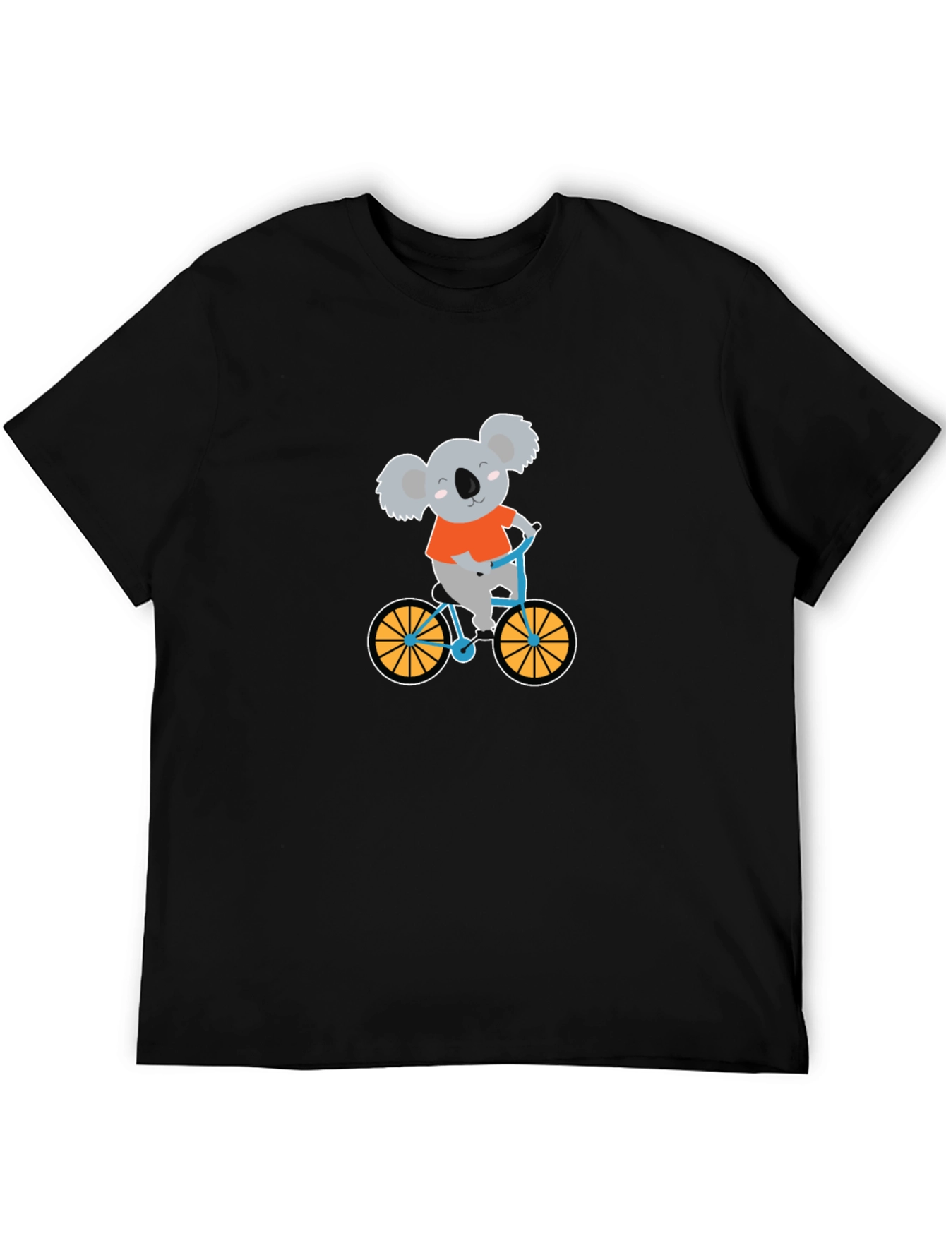 Koala Bear on Bike Graphic T-Shirt