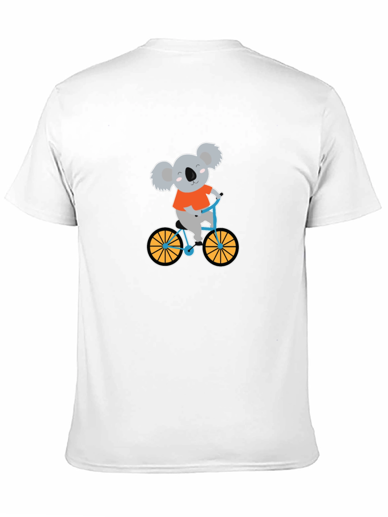 Koala Bear on Bike Graphic T-Shirt