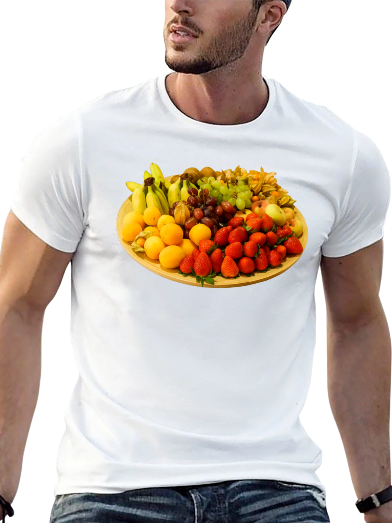 Fruit Platter Graphic T-Shirt - Unique Design