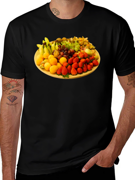 Fruit Platter Graphic T-Shirt - Unique Design