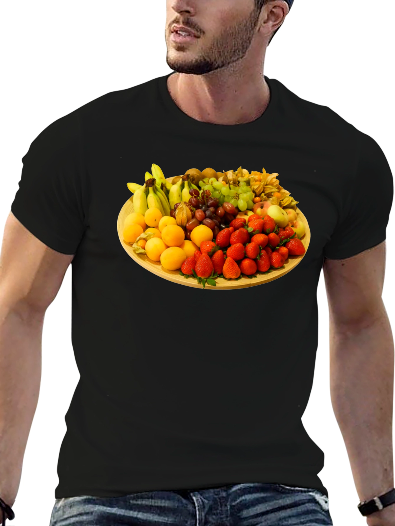 Fruit Platter Graphic T-Shirt - Unique Design