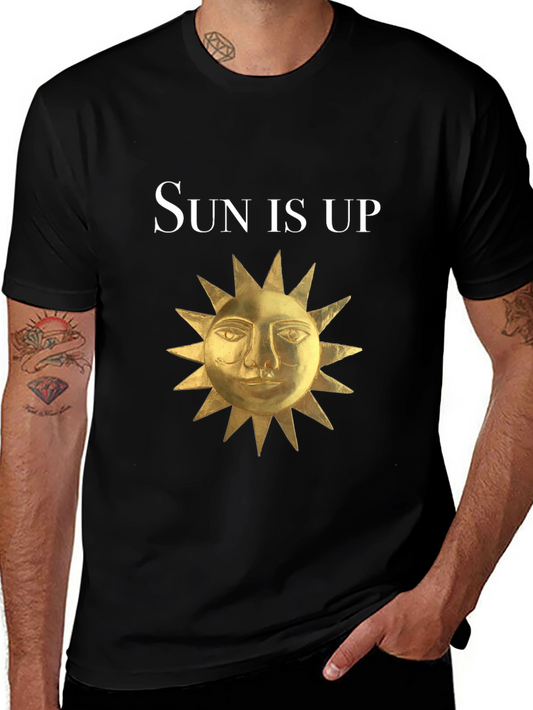 Sun Is Up Graphic T-Shirt - Unique Design