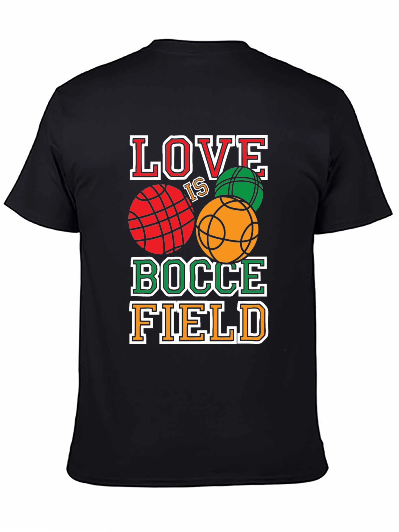 Love is Bocce Field T-Shirt