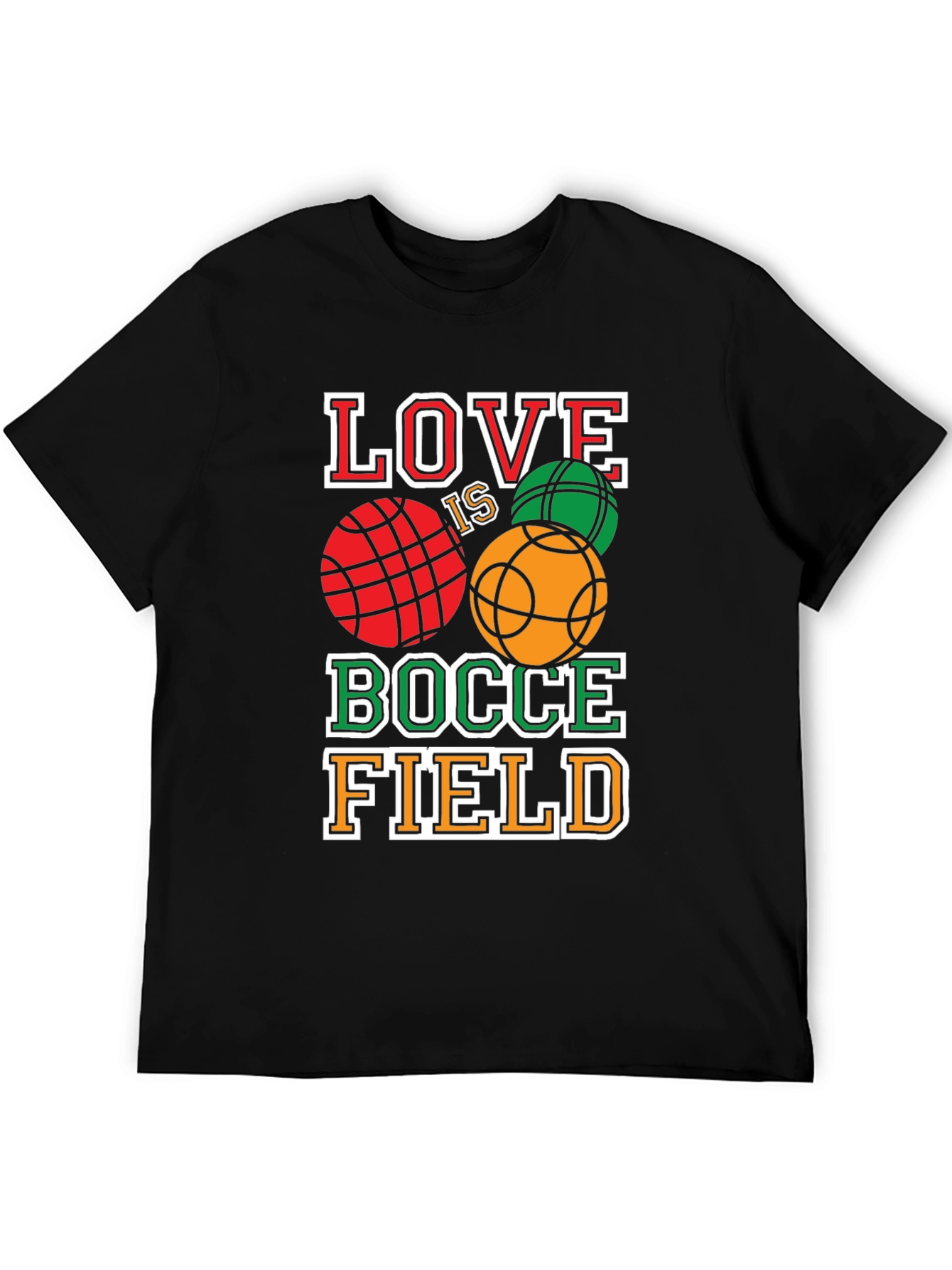 Love is Bocce Field T-Shirt