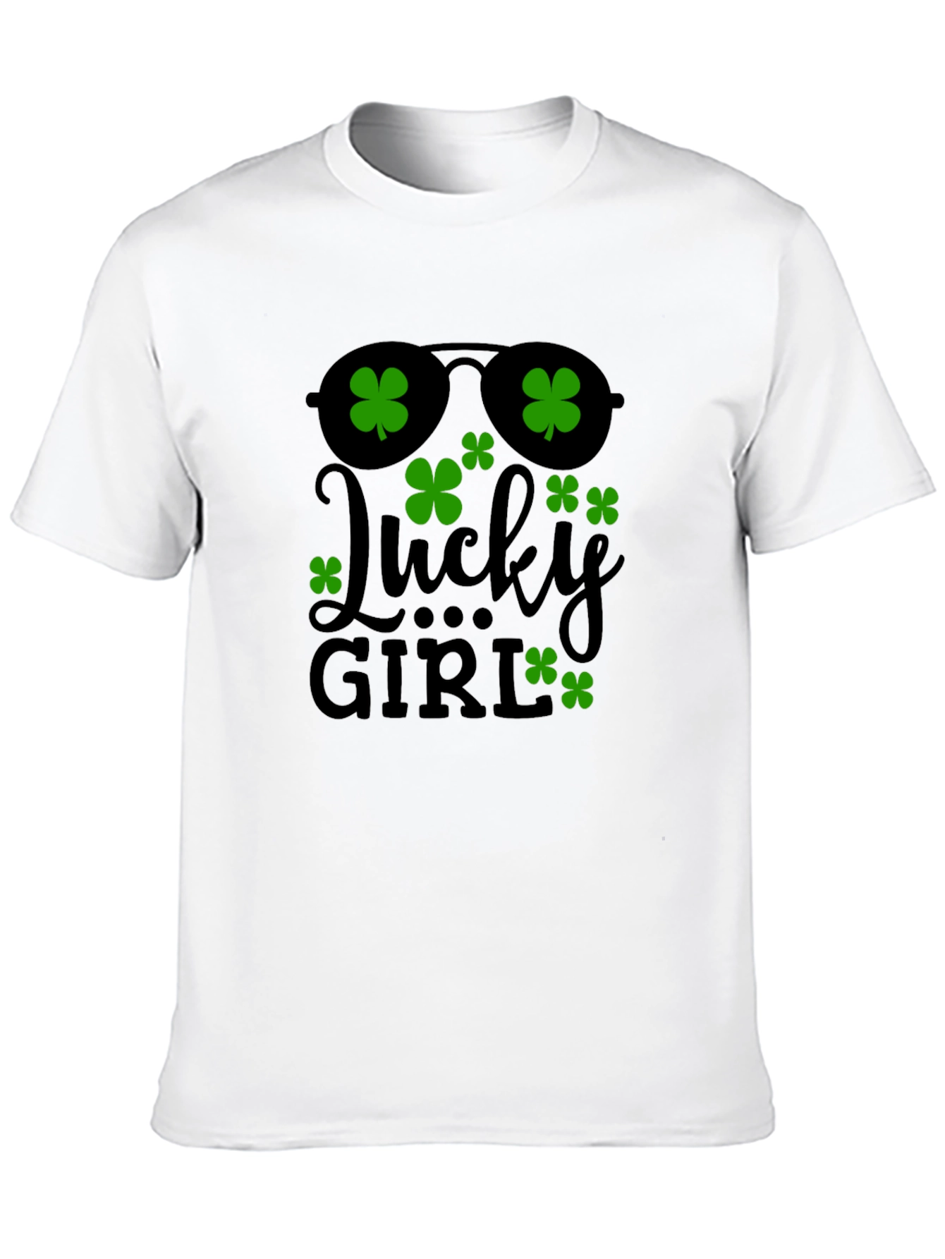 Lucky Girl St. Patricks Day Graphic Tee