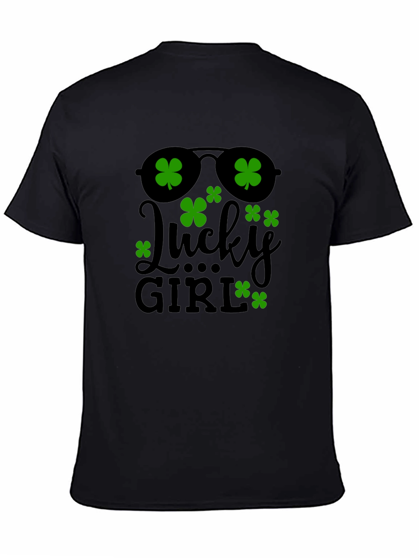 Lucky Girl St. Patricks Day Graphic Tee