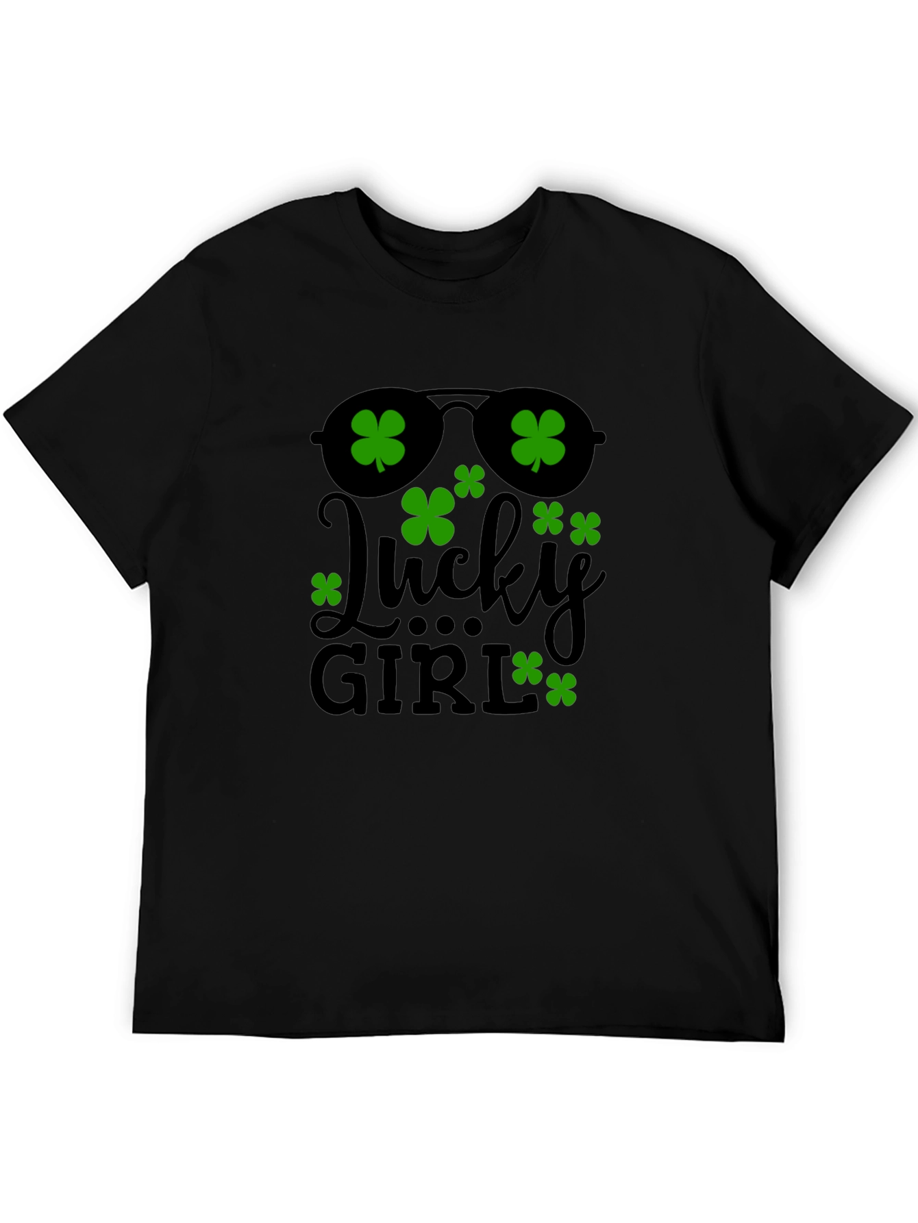 Lucky Girl St. Patricks Day Graphic Tee