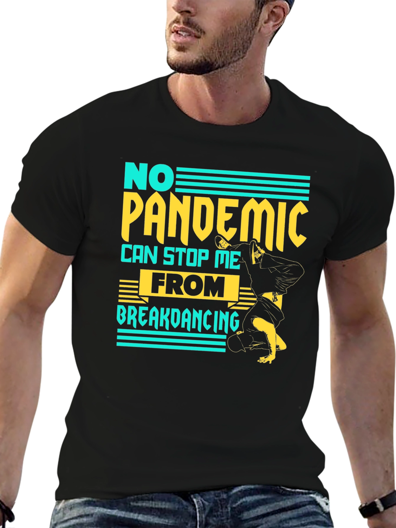 No Pandemic Breakdancing T-Shirt