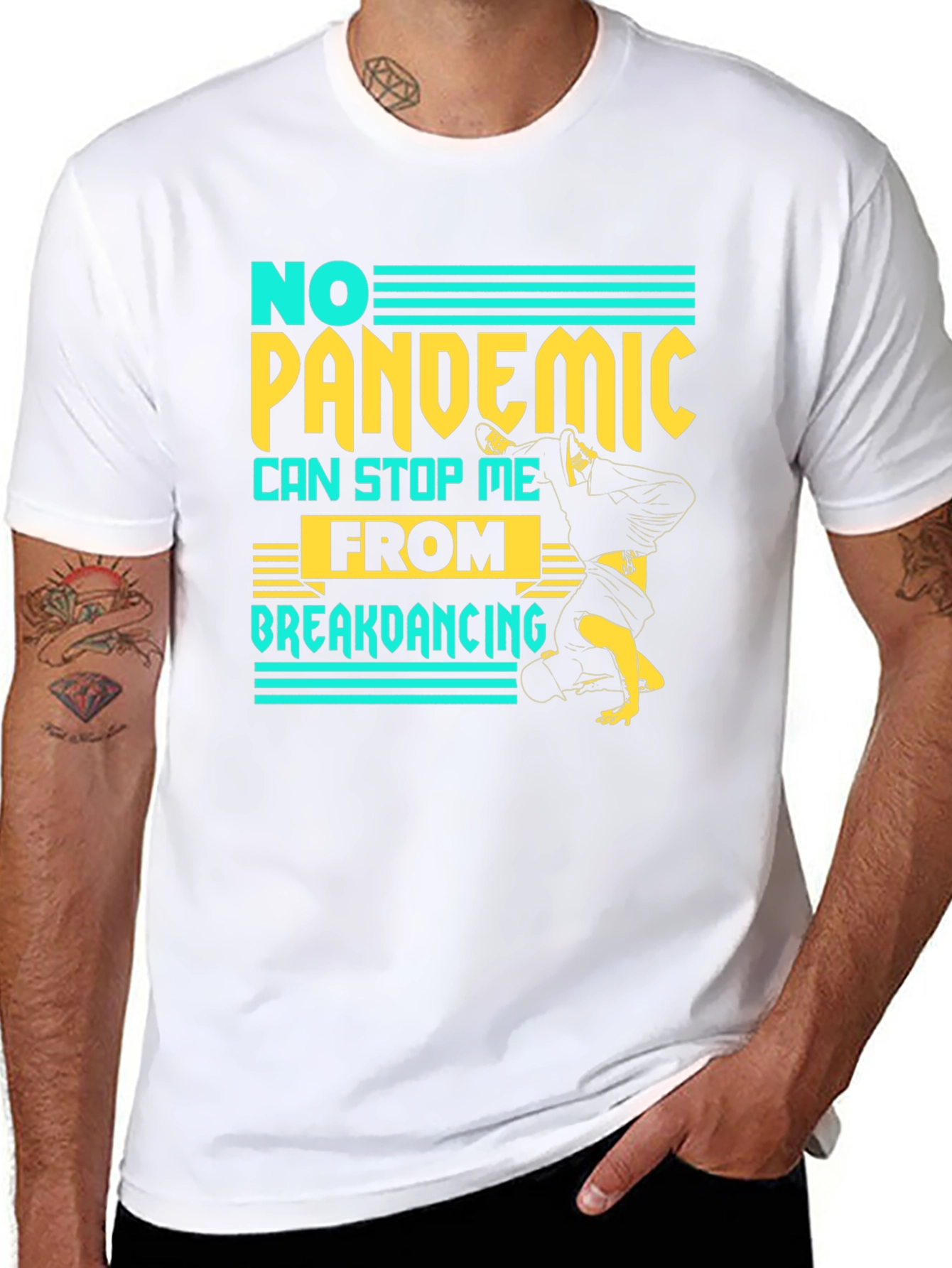 No Pandemic Breakdancing T-Shirt