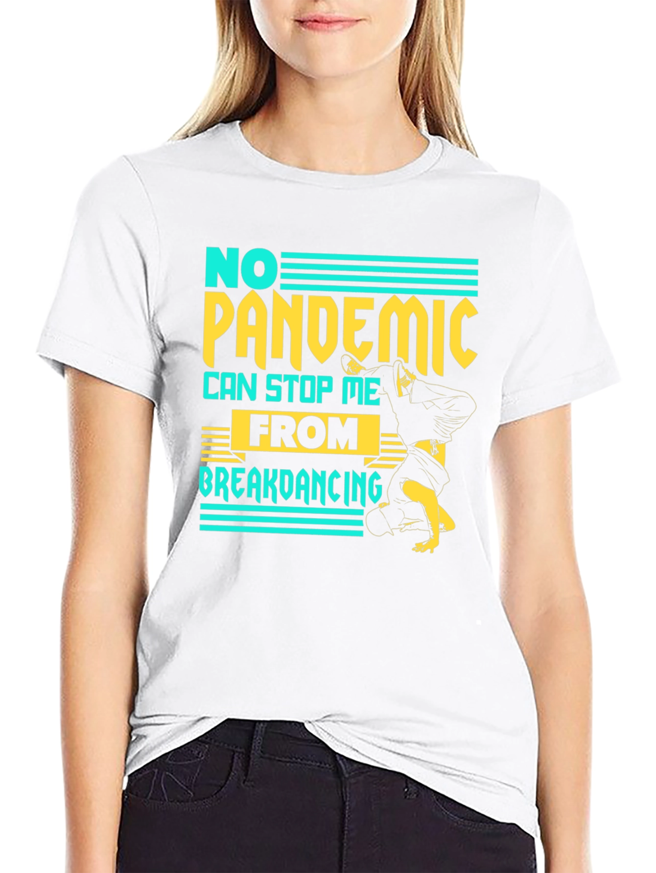 No Pandemic Breakdancing T-Shirt