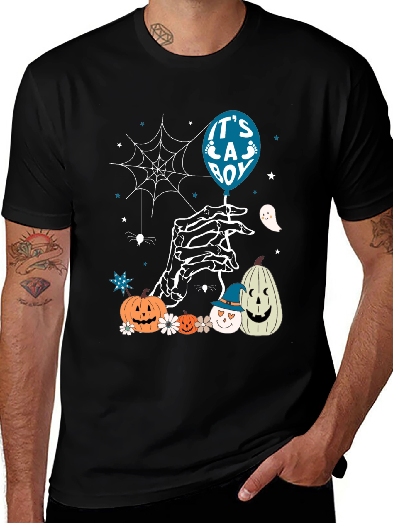 Halloween Baby Announcement Graphic Tee