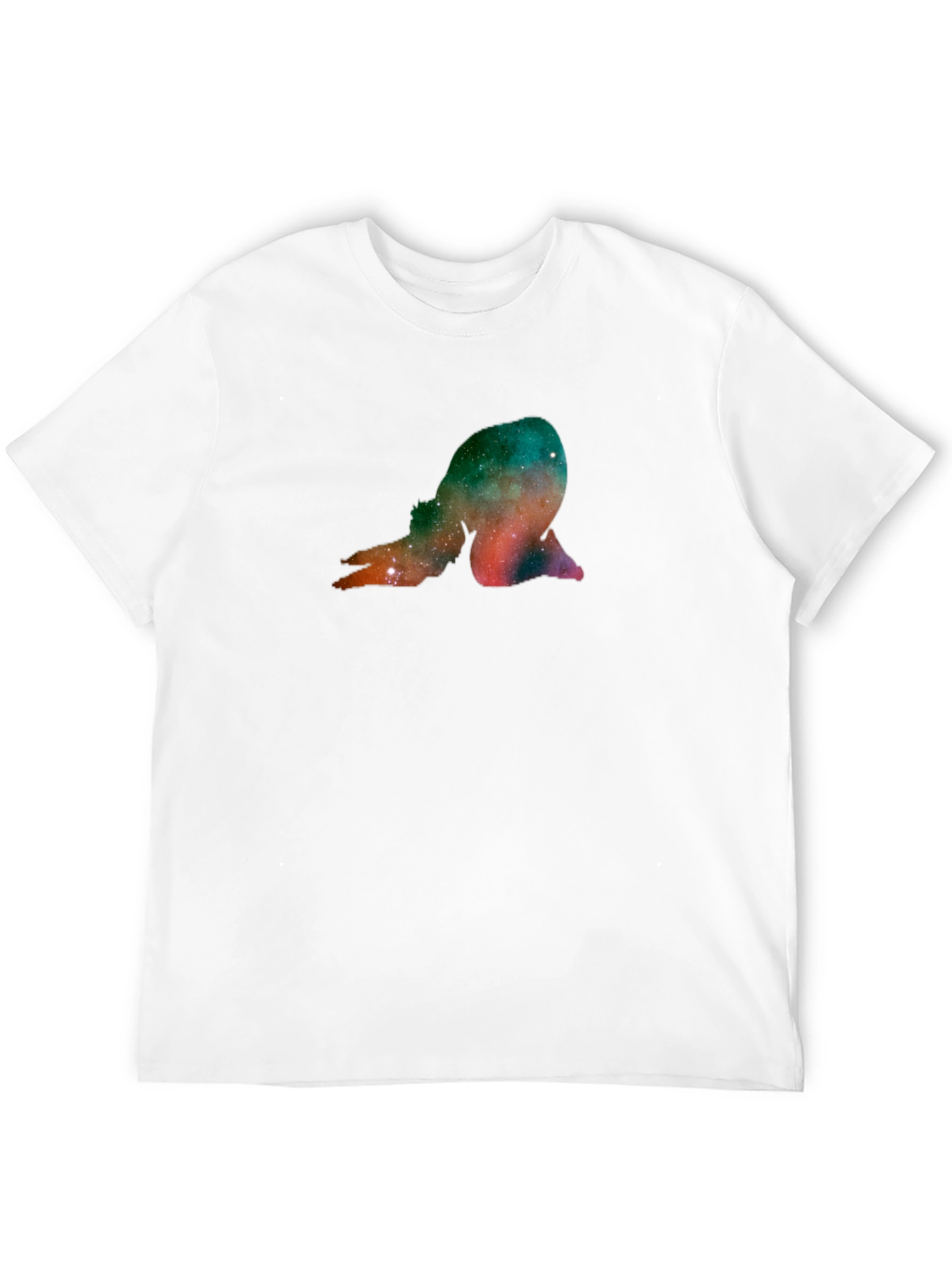 Cosmic Yogi Graphic Black T-Shirt