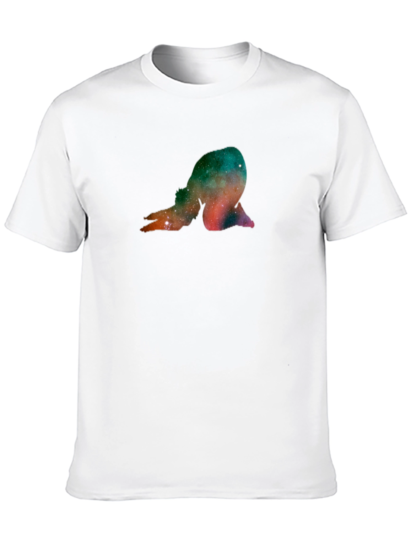 Cosmic Yogi Graphic Black T-Shirt