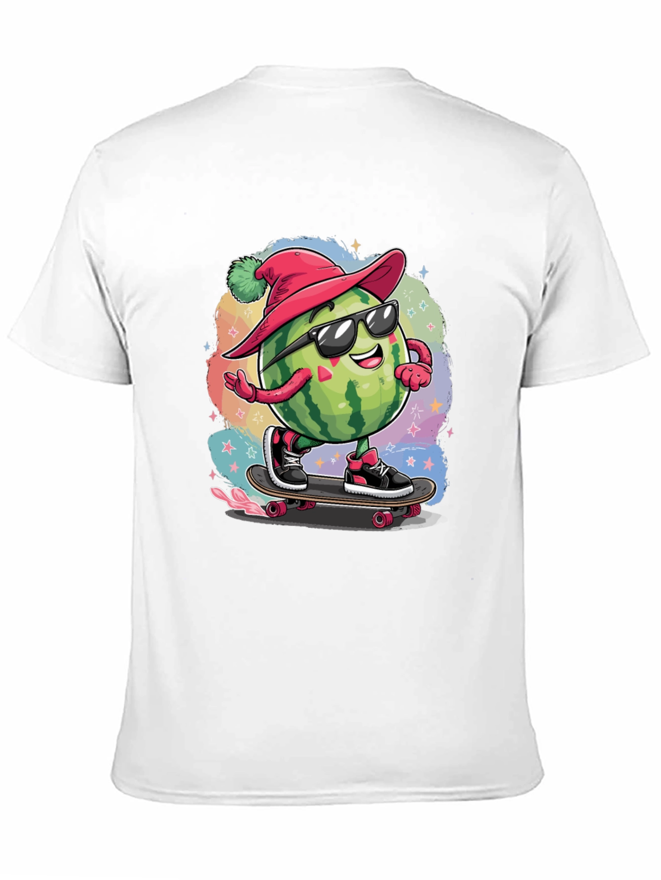 Skateboarding Watermelon Tee