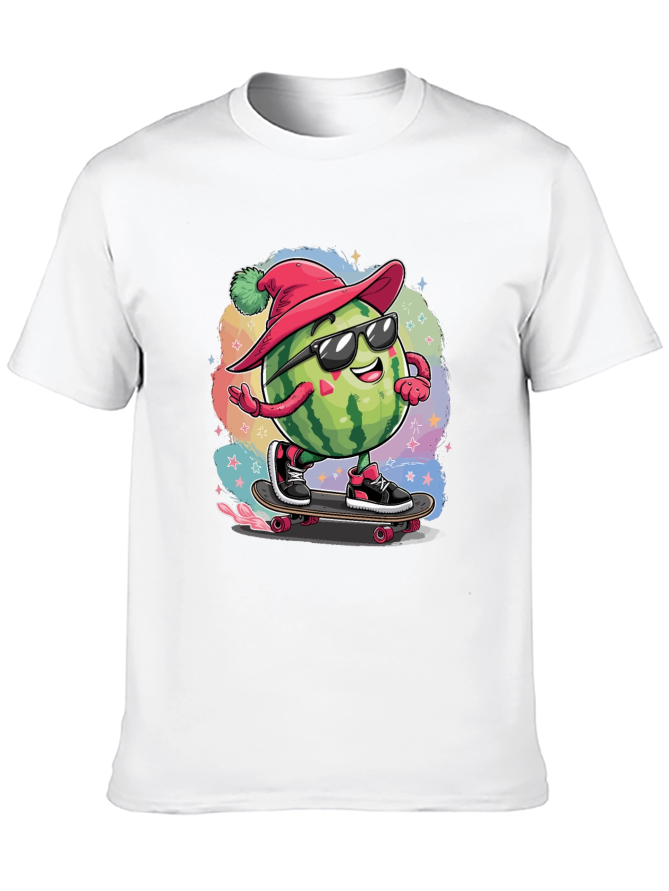 Skateboarding Watermelon Tee