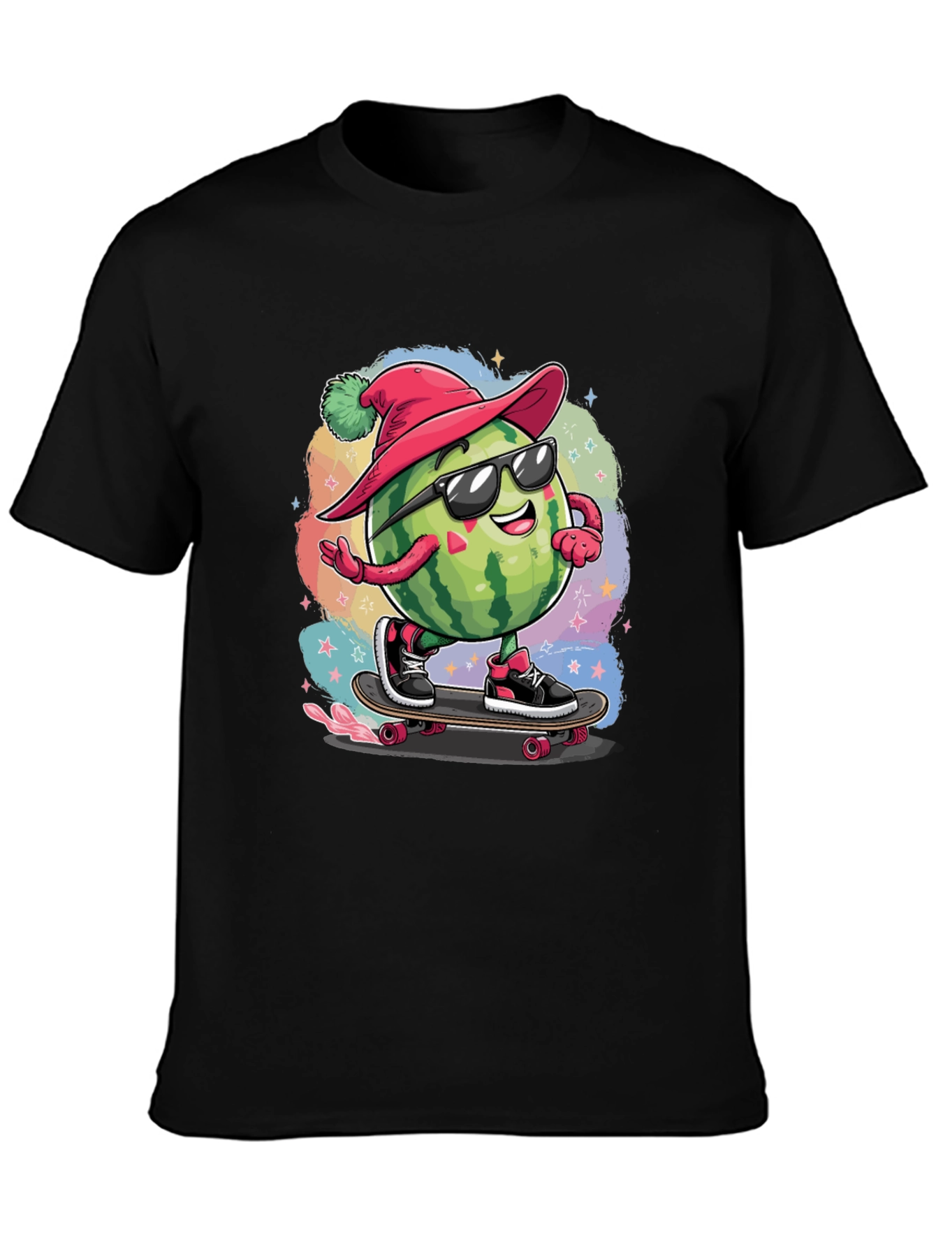 Skateboarding Watermelon Tee