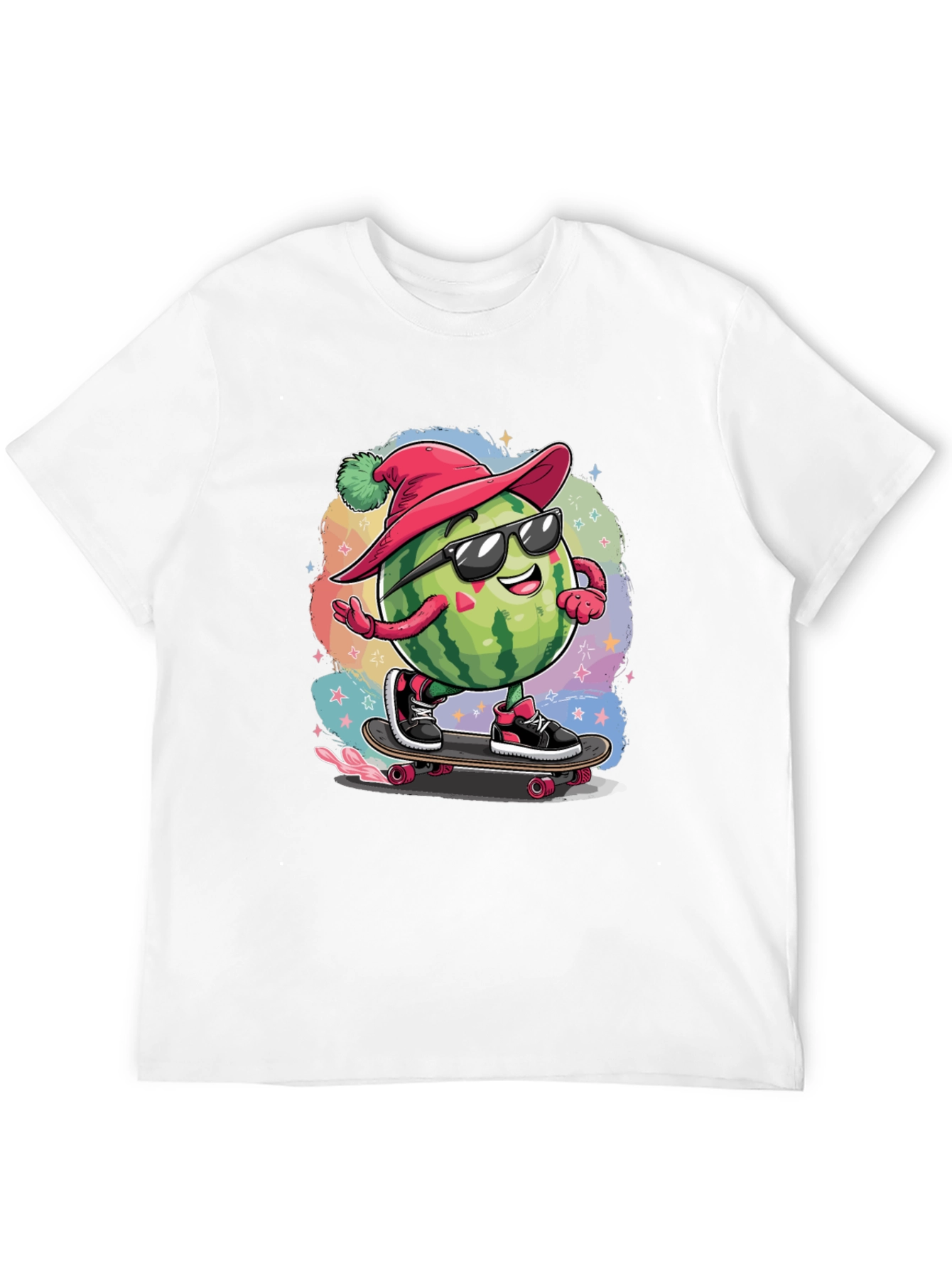 Skateboarding Watermelon Tee