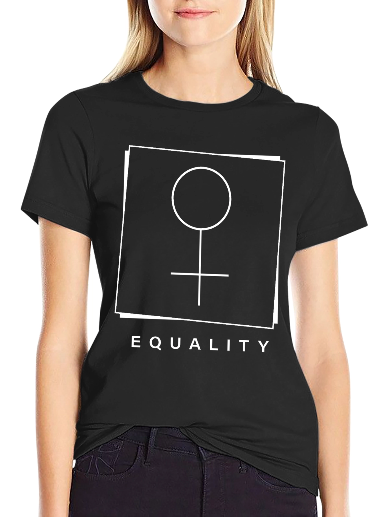 Equality Tee: Modern Feminist Symbol