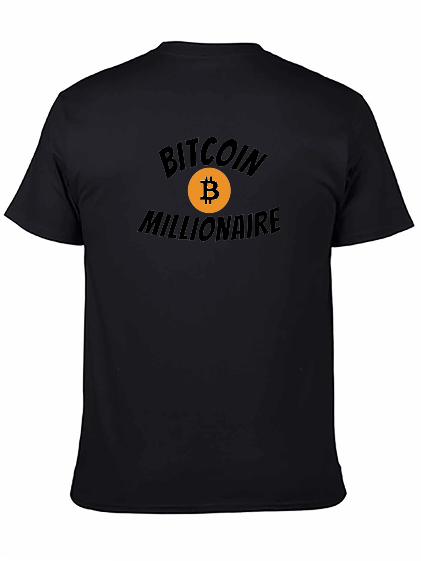 Bitcoin Millionaire Black T-Shirt