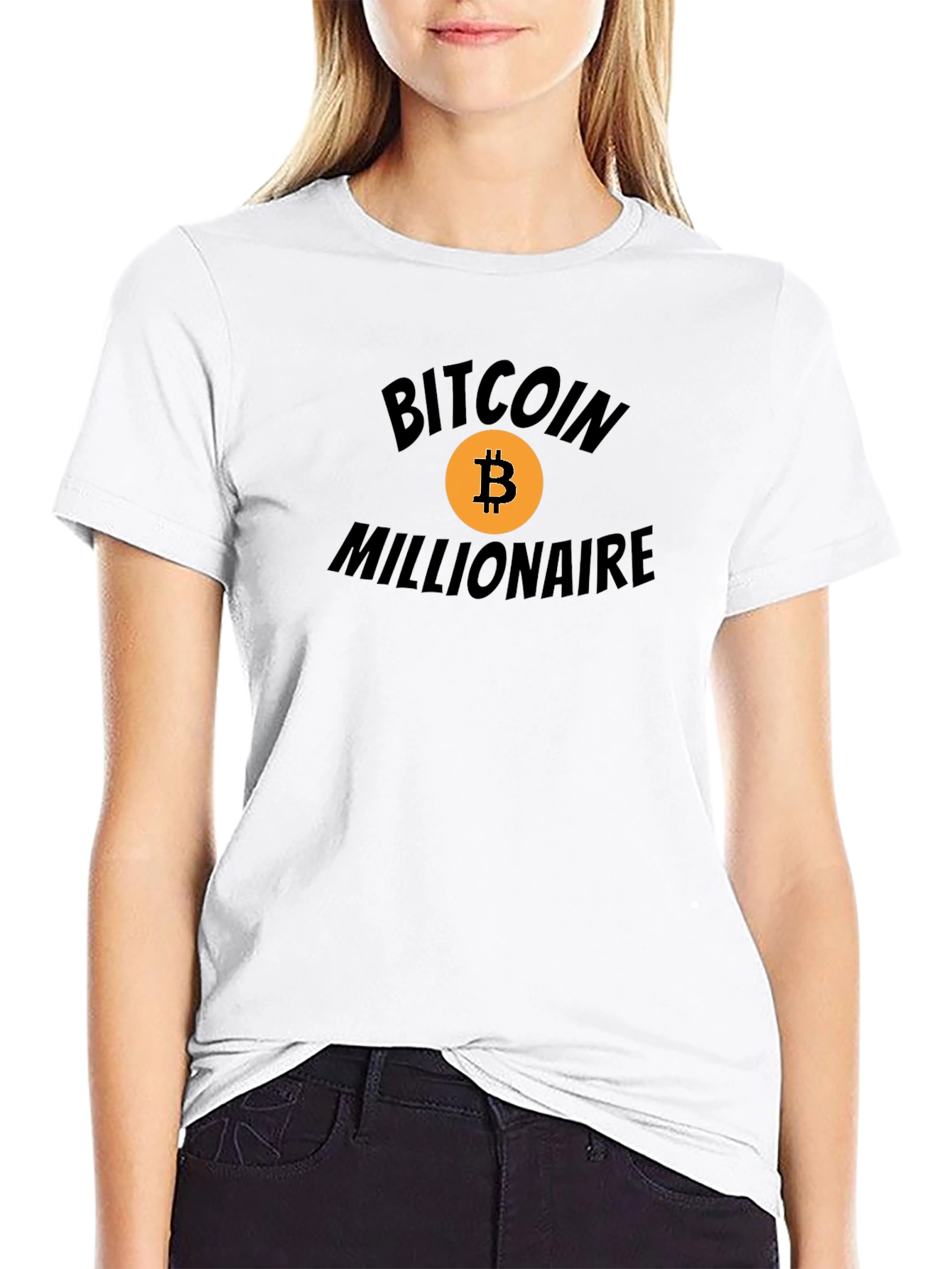 Bitcoin Millionaire Black T-Shirt
