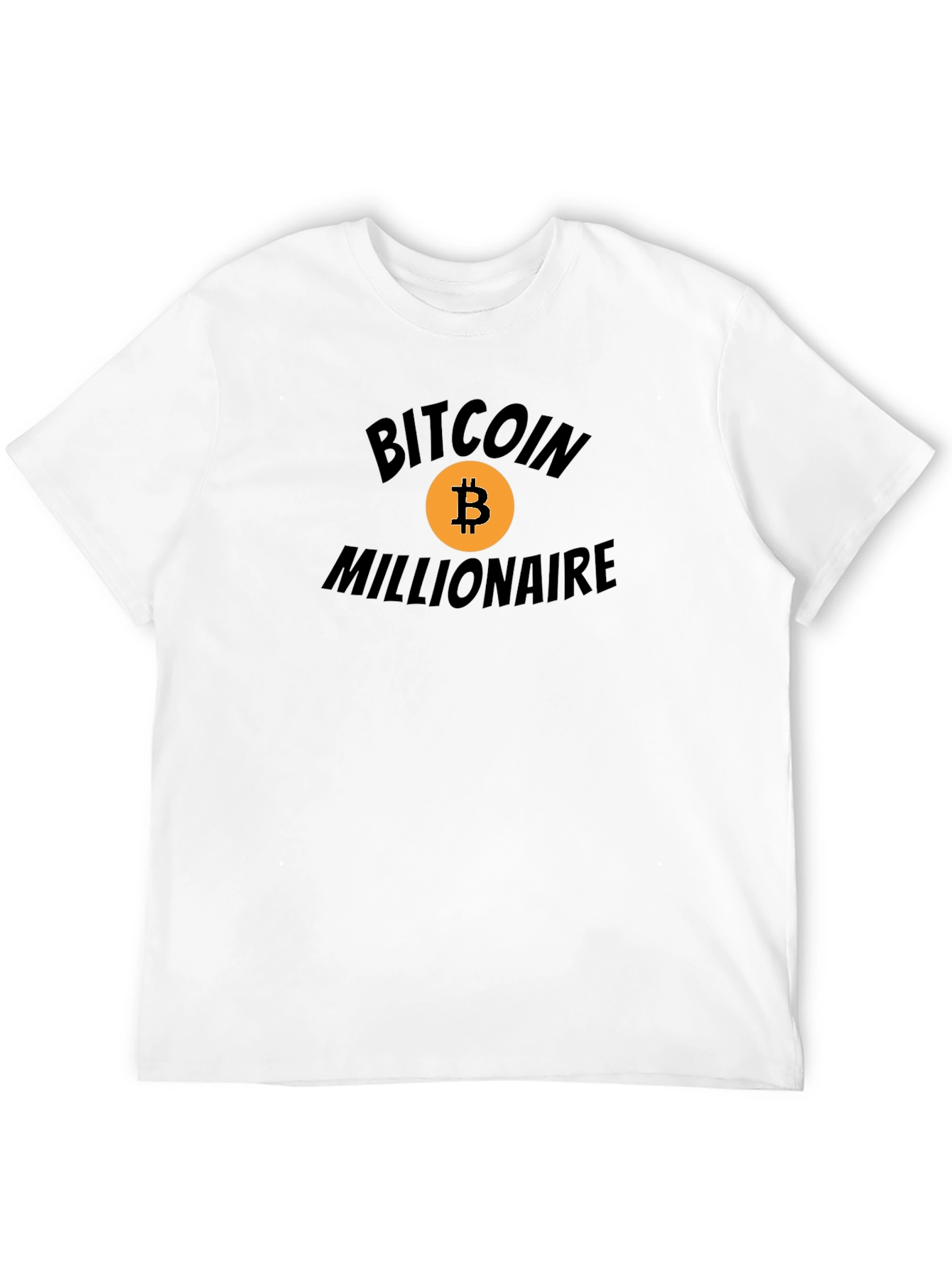 Bitcoin Millionaire Black T-Shirt