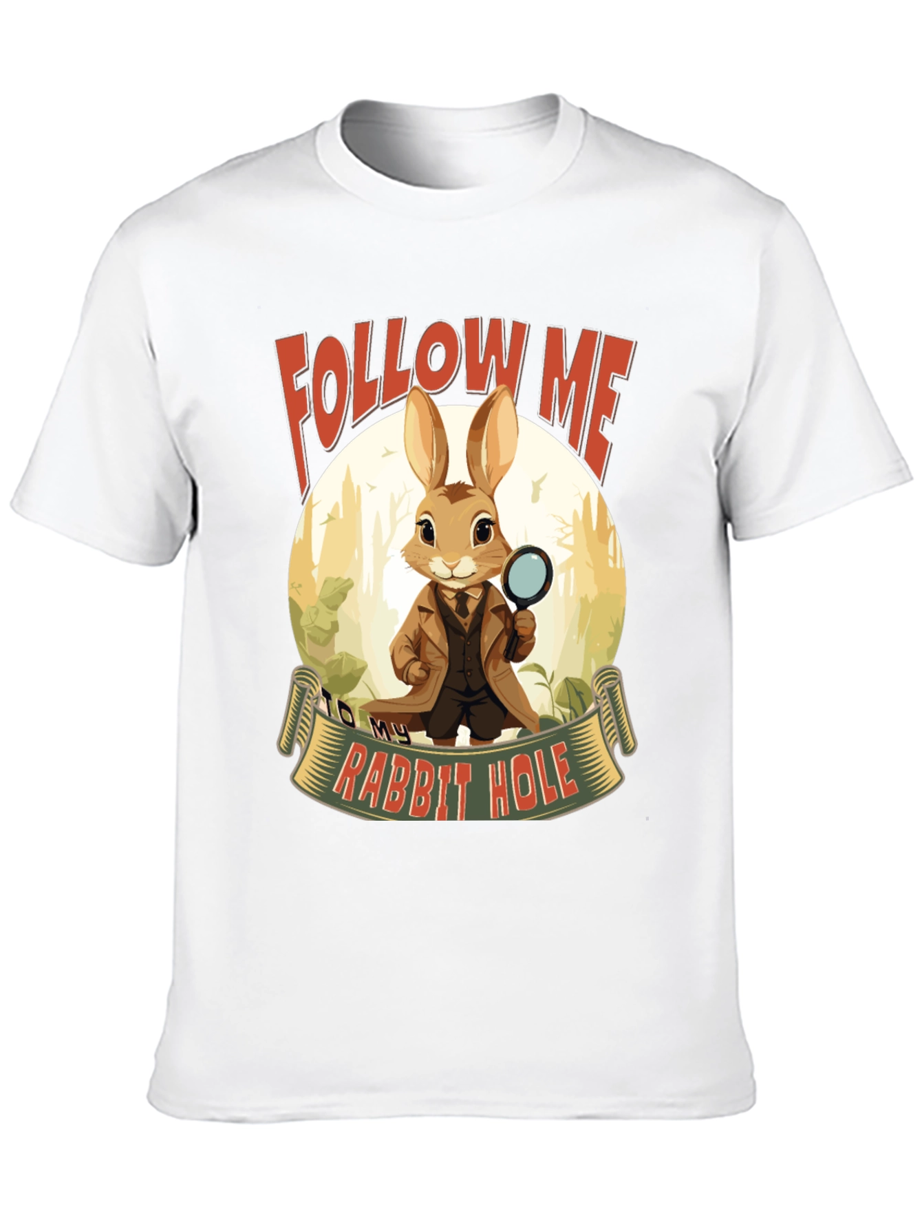 Follow Me Rabbit Hole T-Shirt