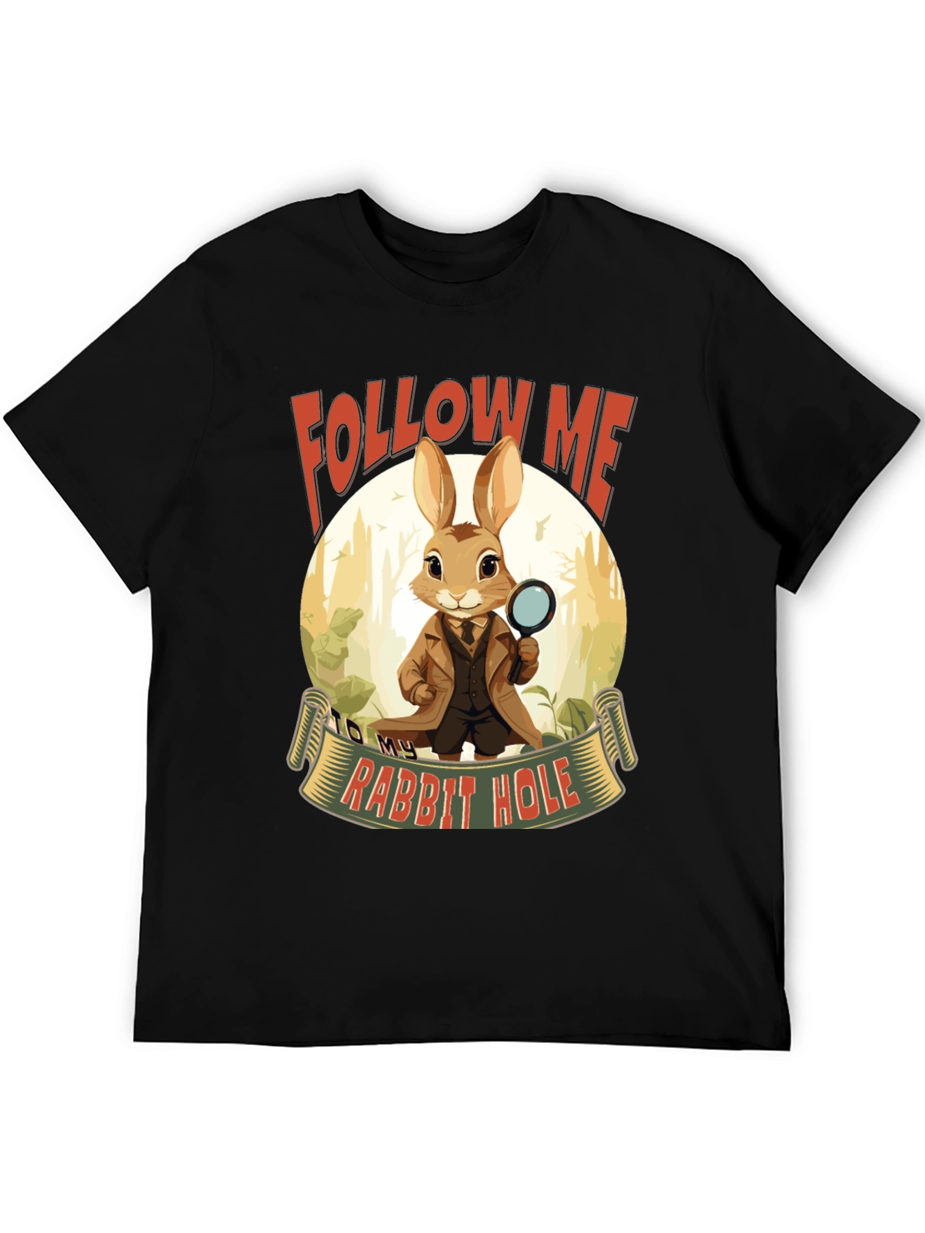 Follow Me Rabbit Hole T-Shirt