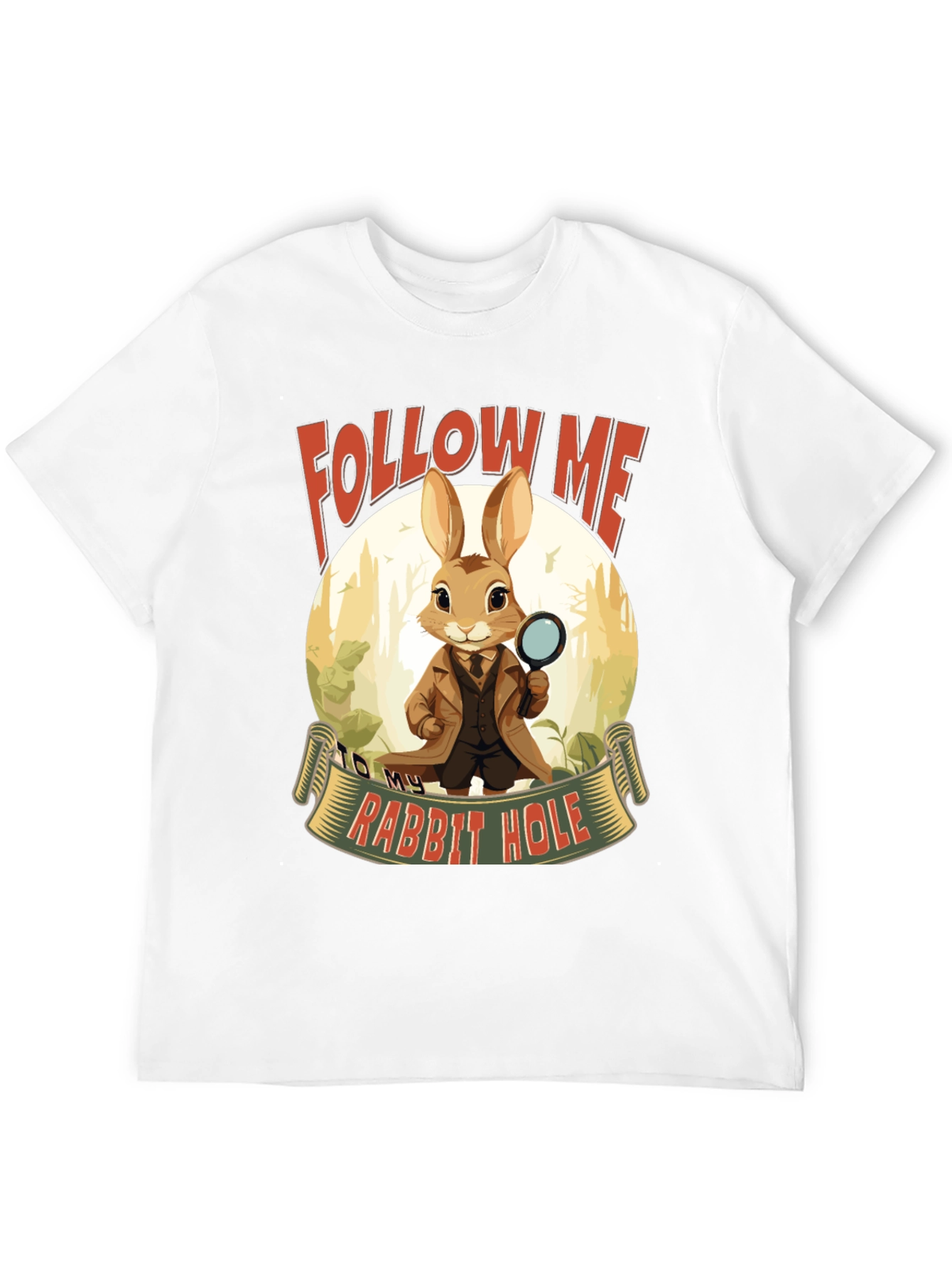 Follow Me Rabbit Hole T-Shirt