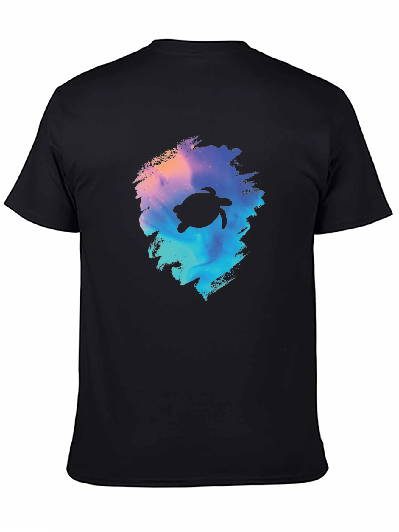 Turtle Galaxy Black T-Shirt