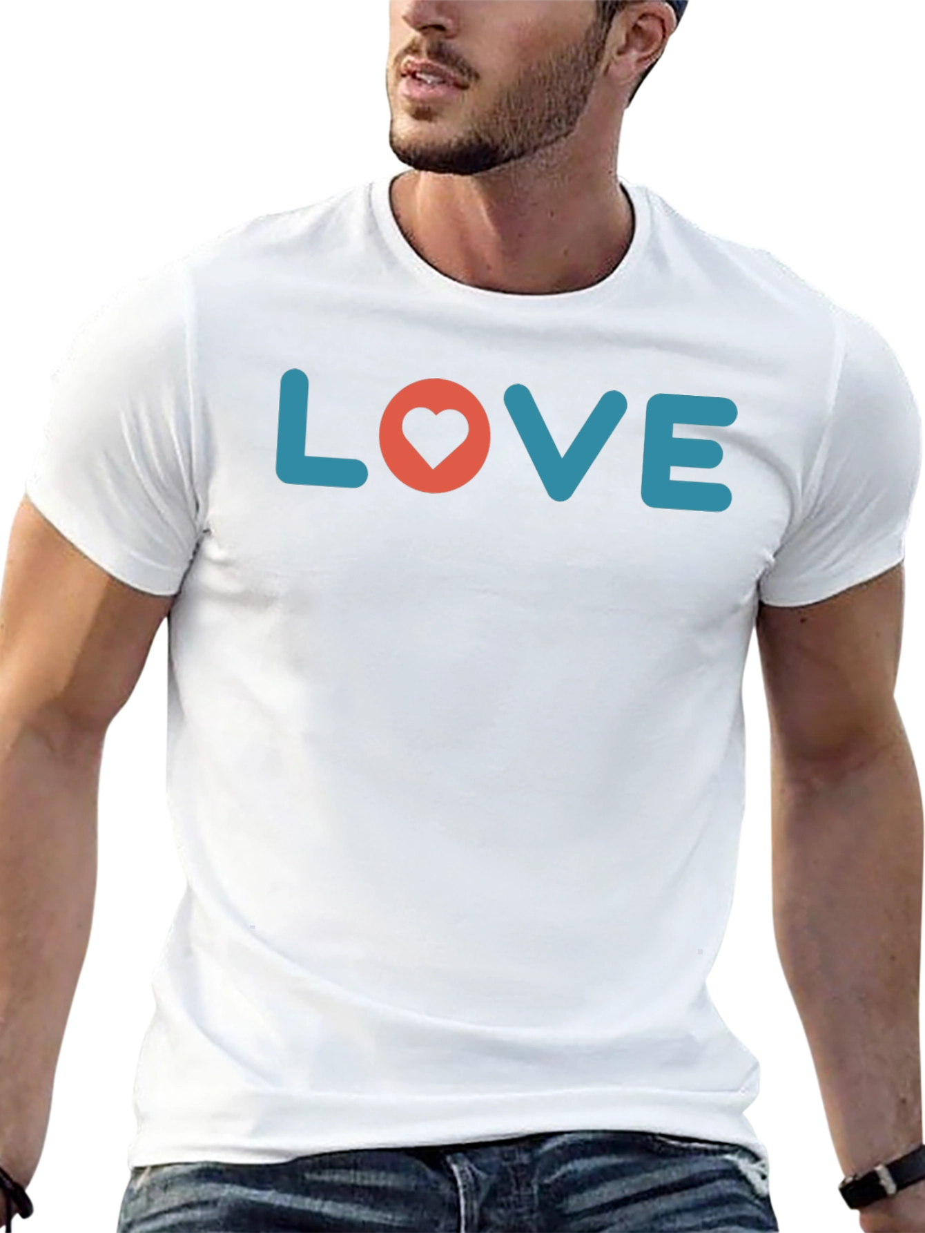 Love Graphic T-Shirt - Stylish Casual Tee