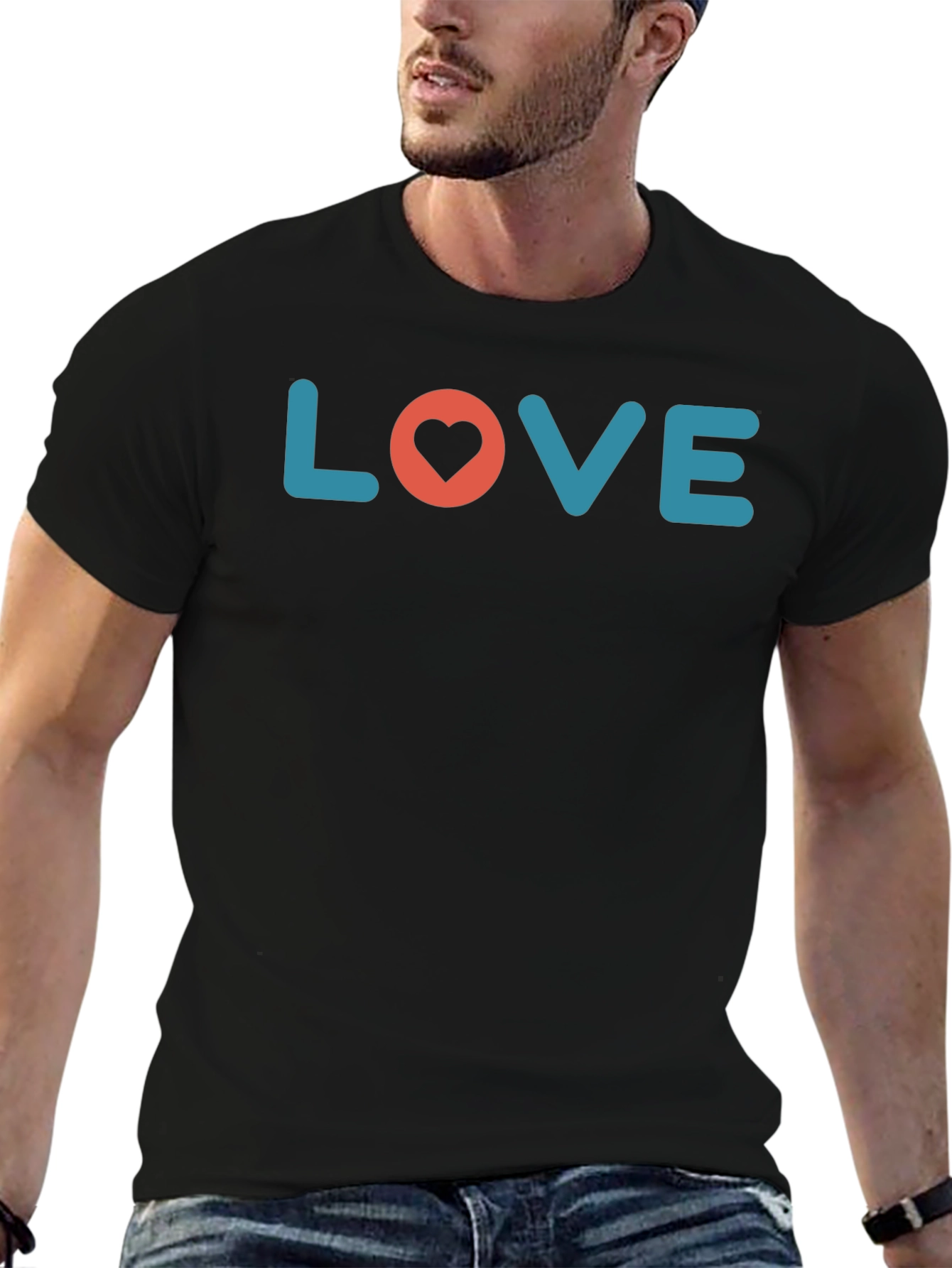 Love Graphic T-Shirt - Stylish Casual Tee