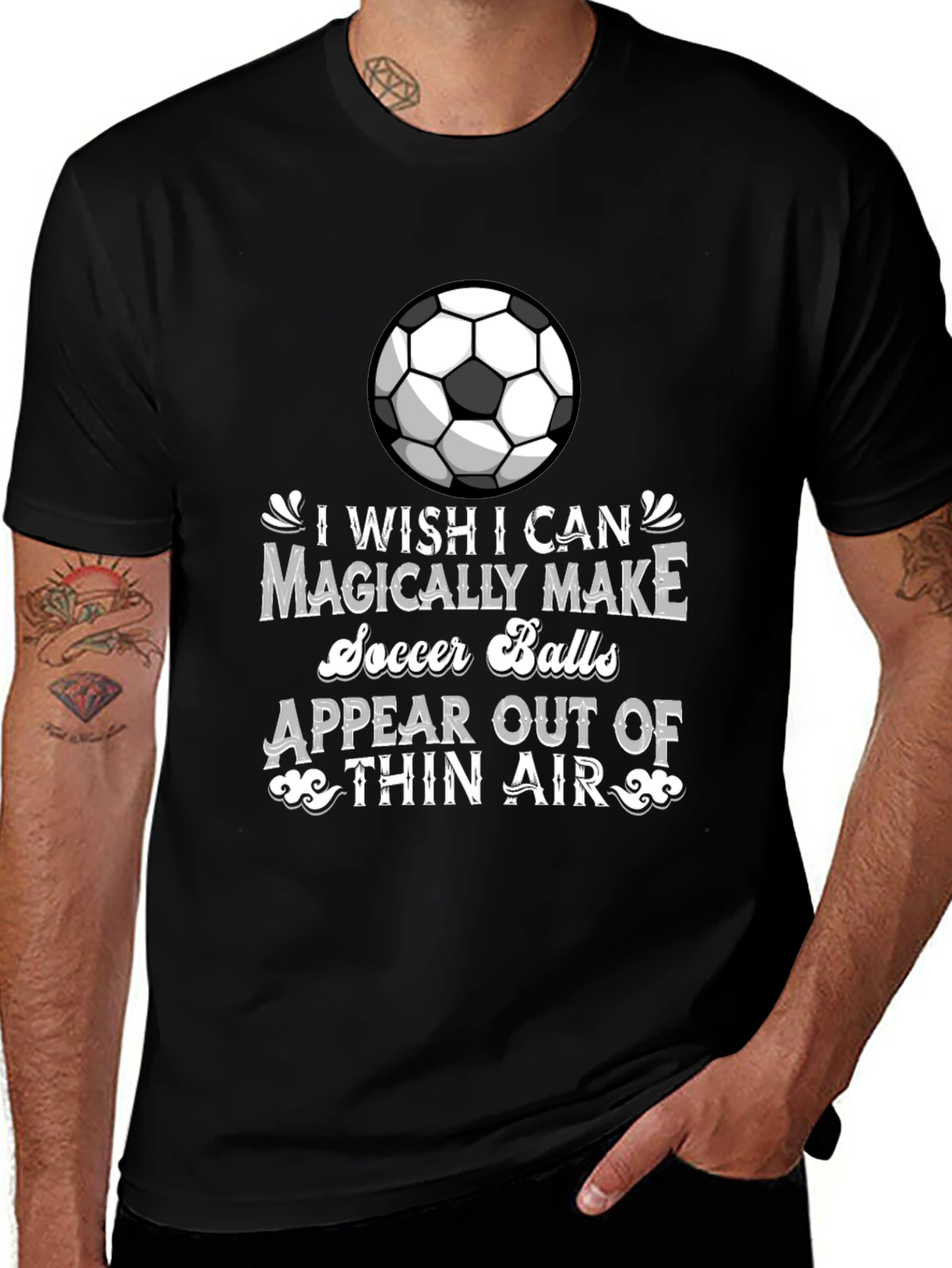 Magically Make Soccer Balls Graphic Tee