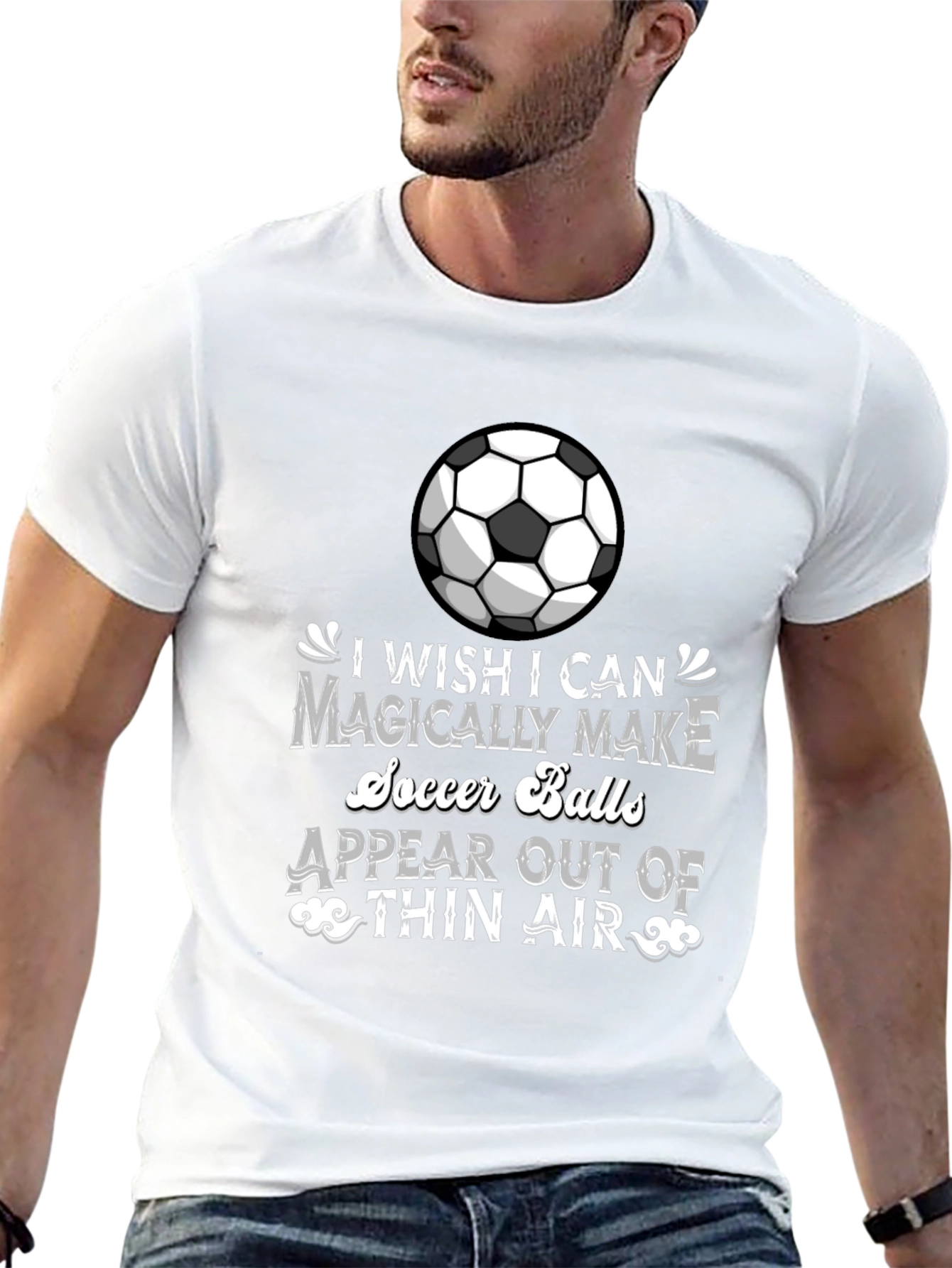 Magically Make Soccer Balls Graphic Tee