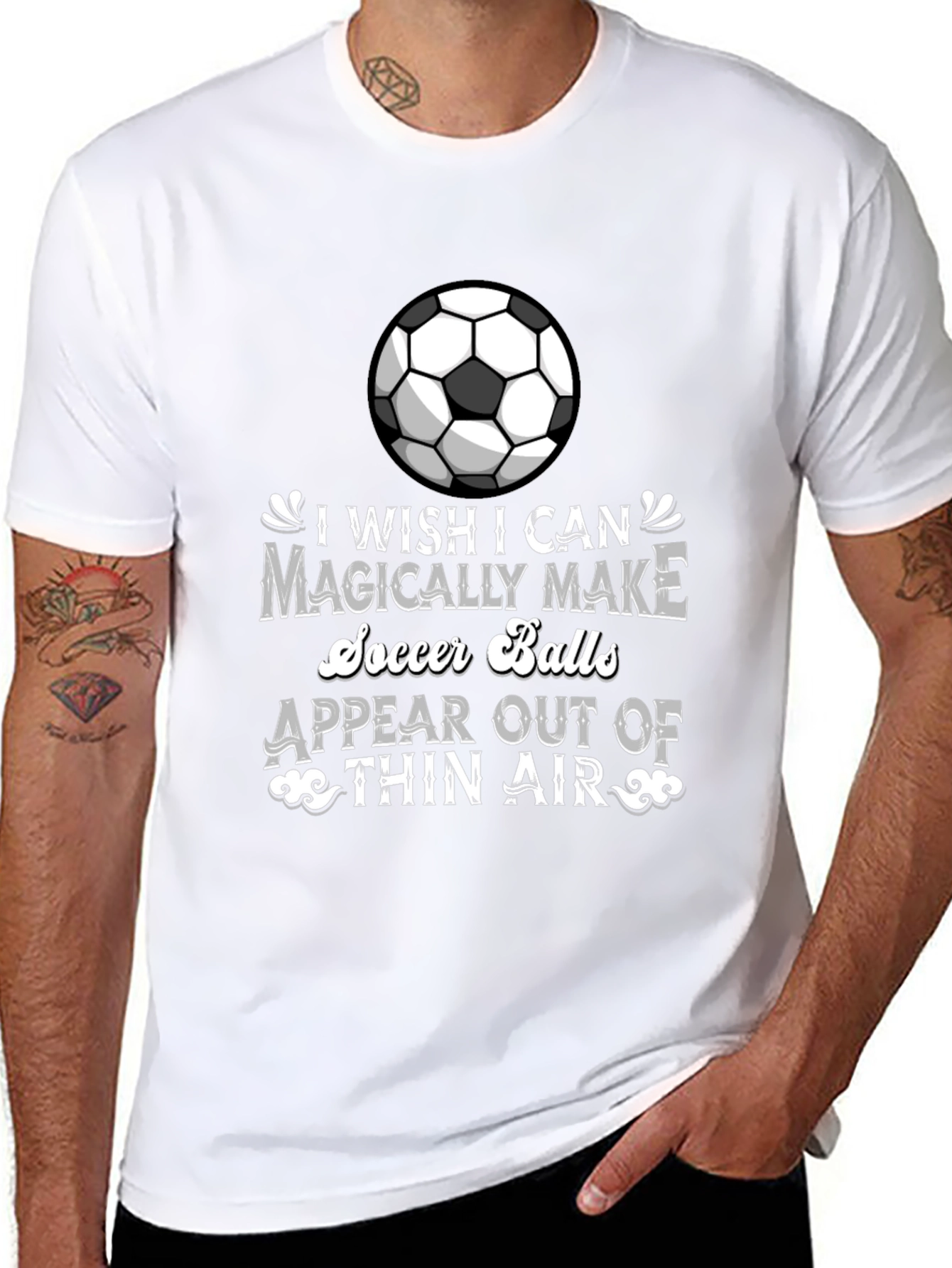 Magically Make Soccer Balls Graphic Tee