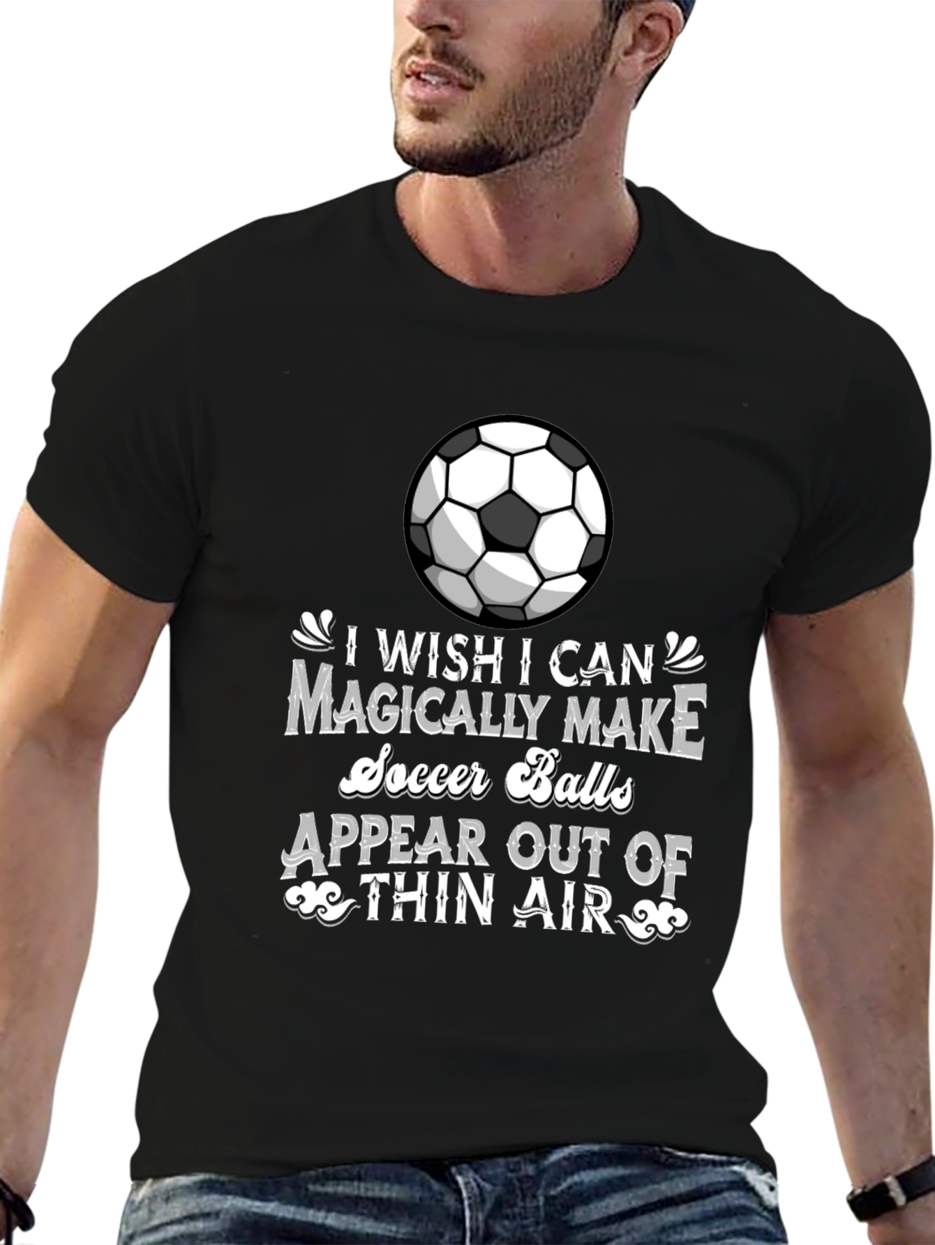 Magically Make Soccer Balls Graphic Tee