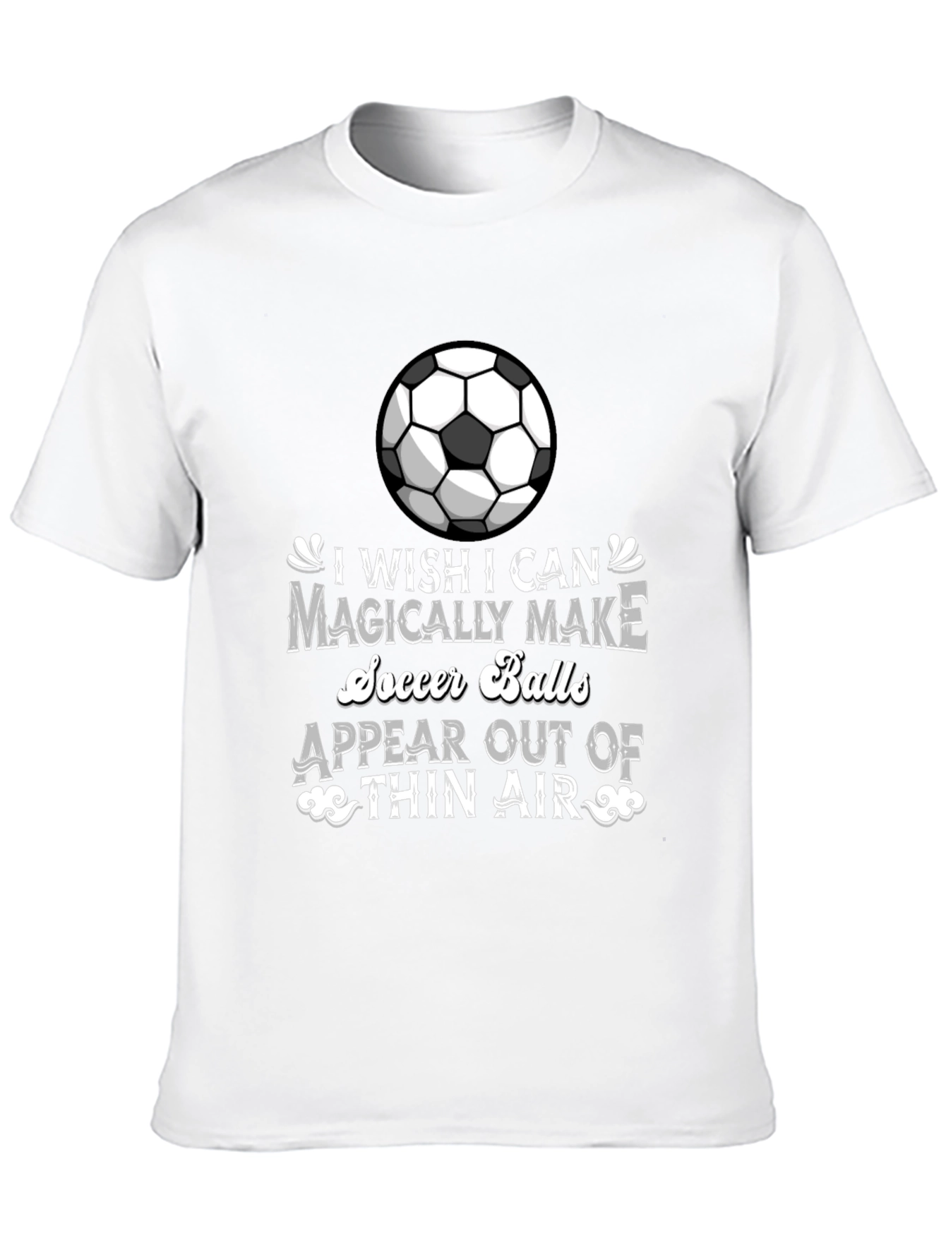 Magically Make Soccer Balls Graphic Tee