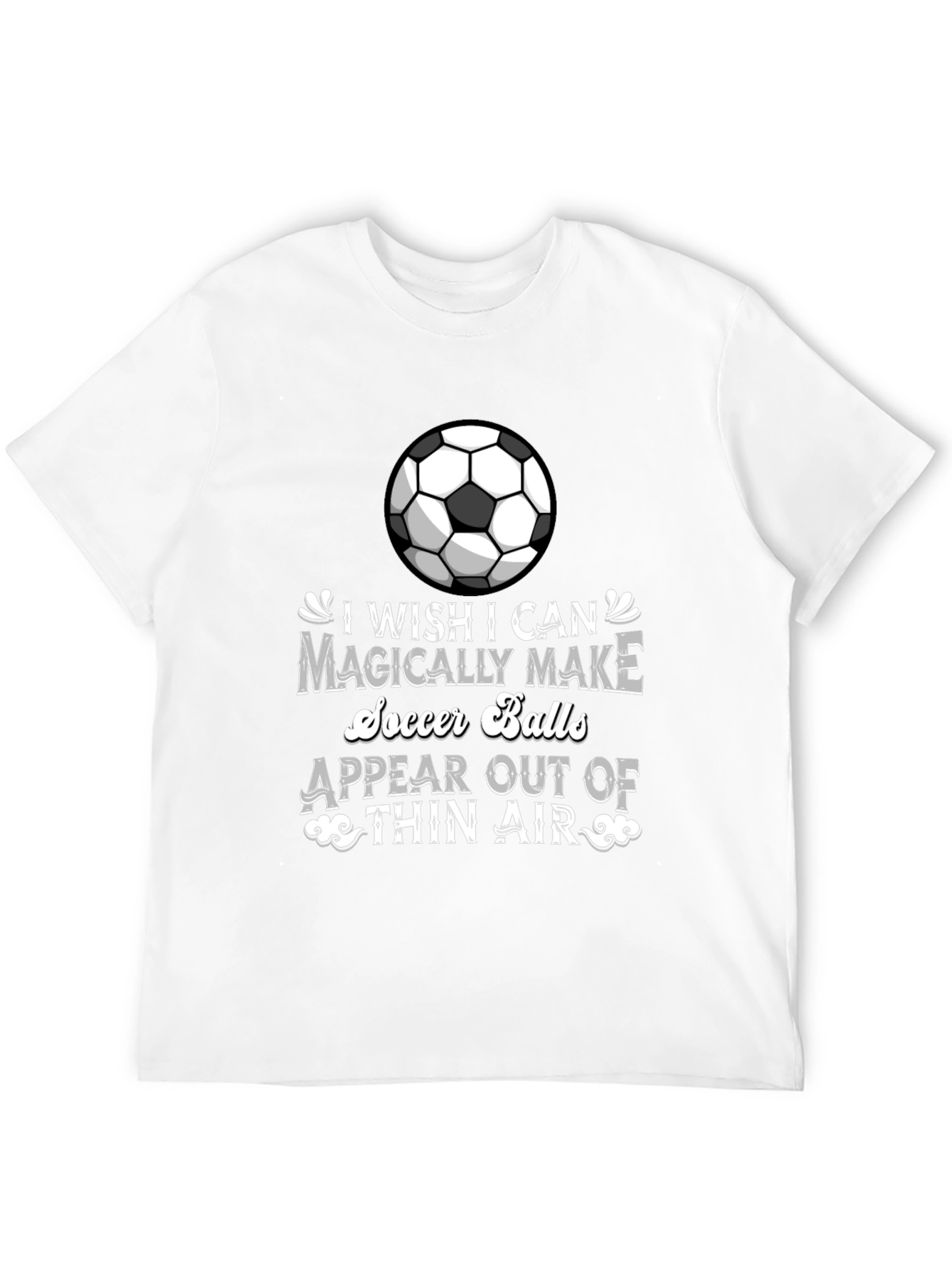 Magically Make Soccer Balls Graphic Tee