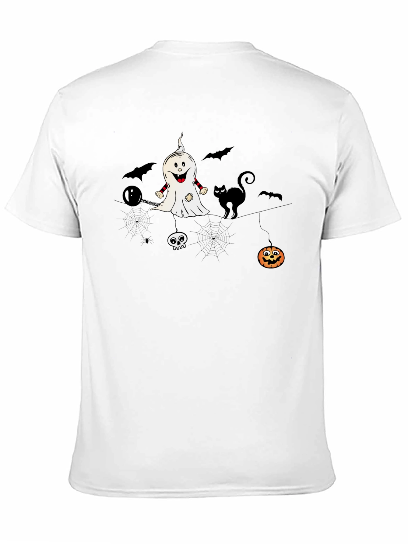 Halloween Graphic Print T-Shirt