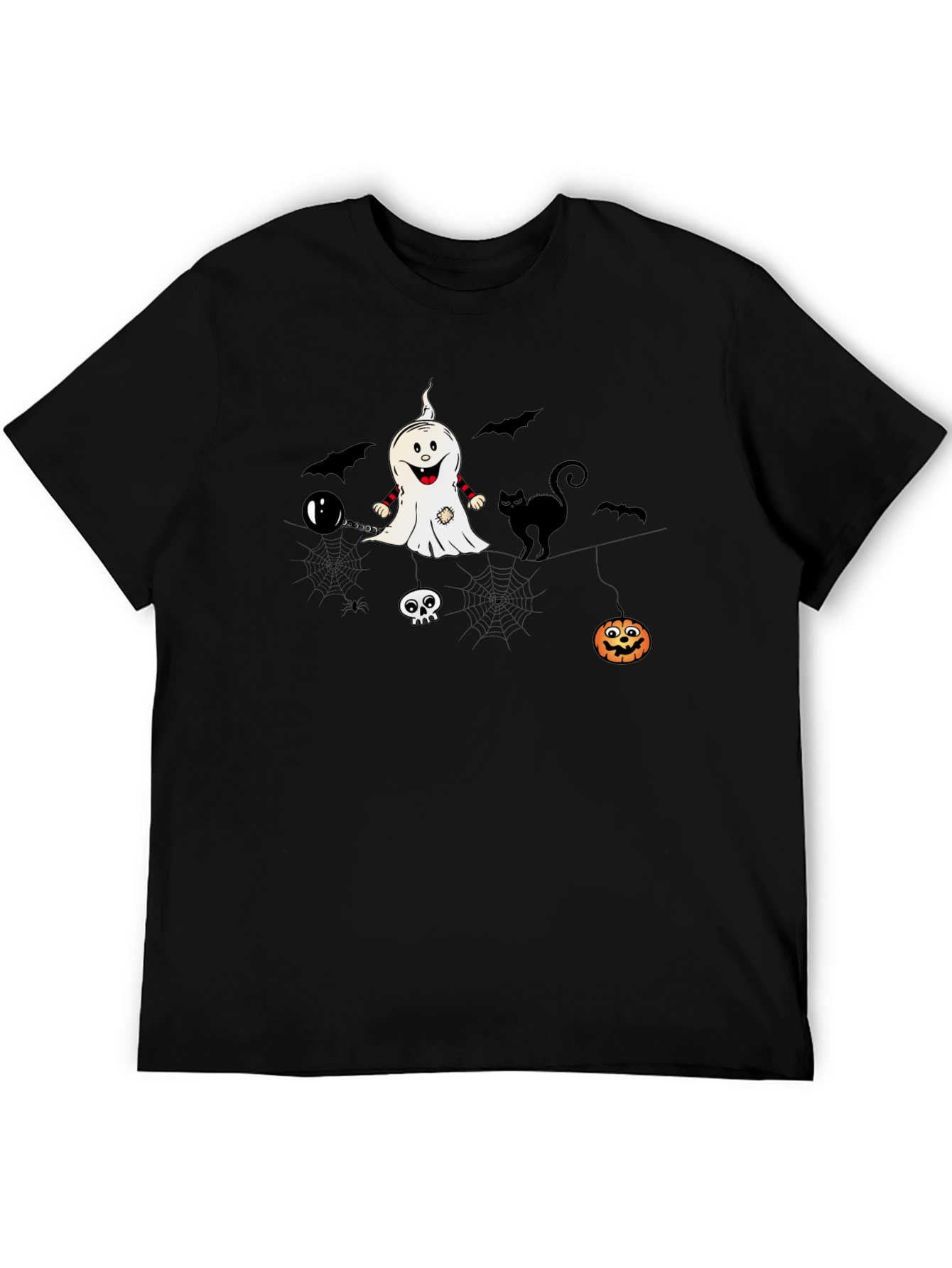 Halloween Graphic Print T-Shirt