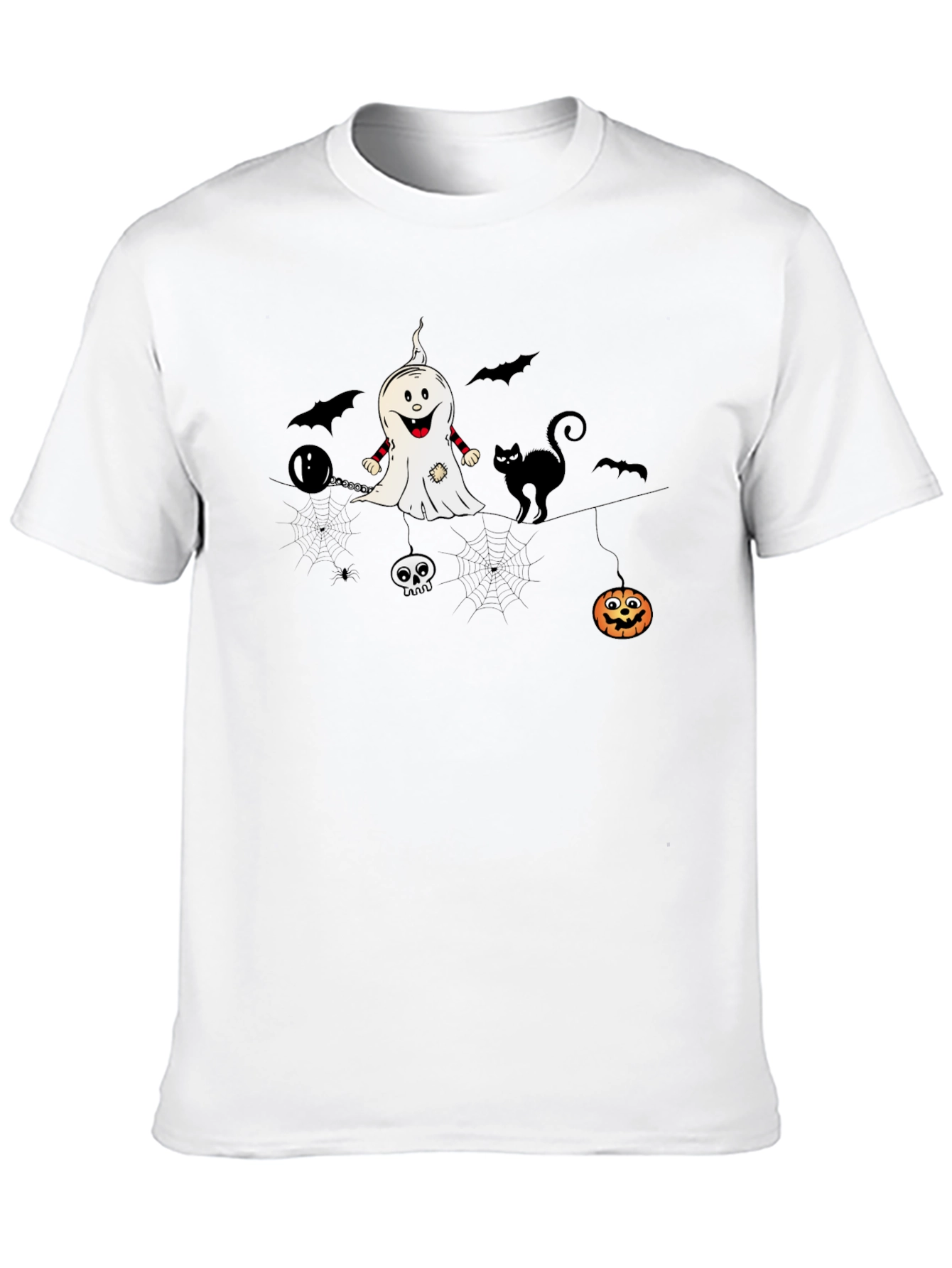 Halloween Graphic Print T-Shirt