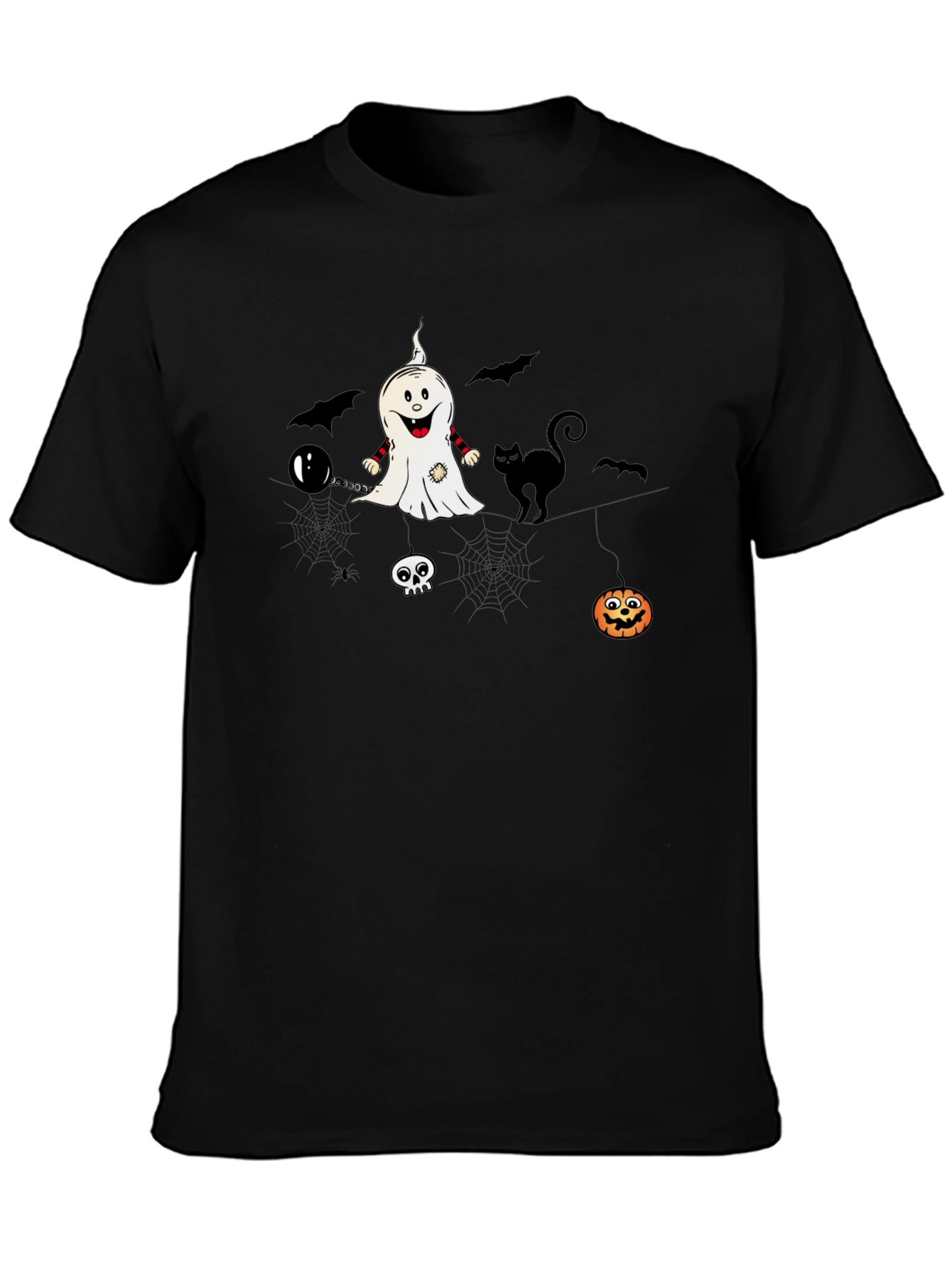 Halloween Graphic Print T-Shirt